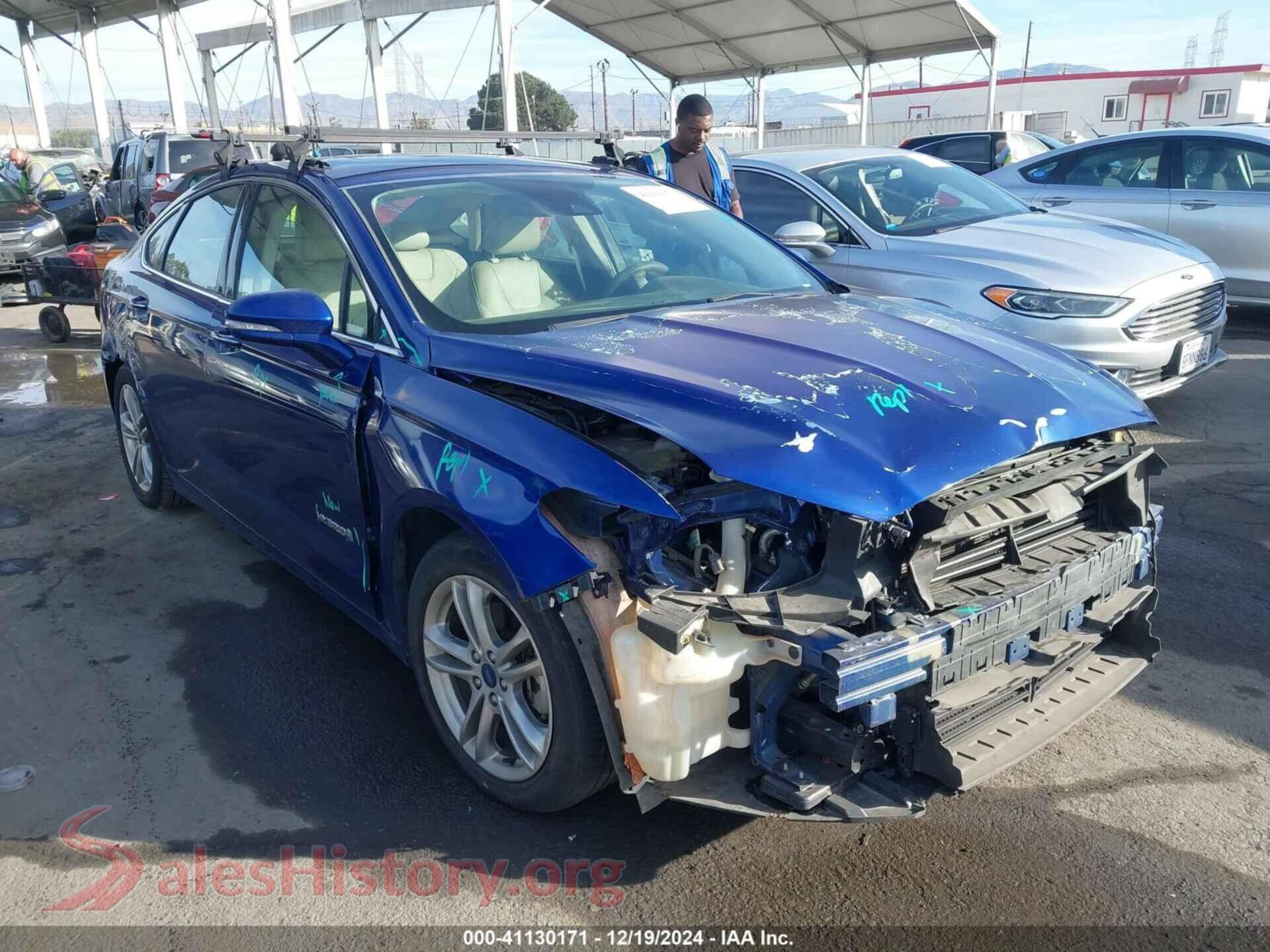 2015 FORD FUSION HYBRID — VIN 3FA6P0RU4FR245202