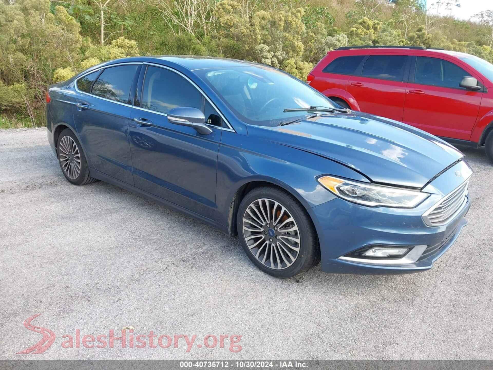 2018 FORD FUSION HYBRID — VIN 3FA6P0RU4JR120435