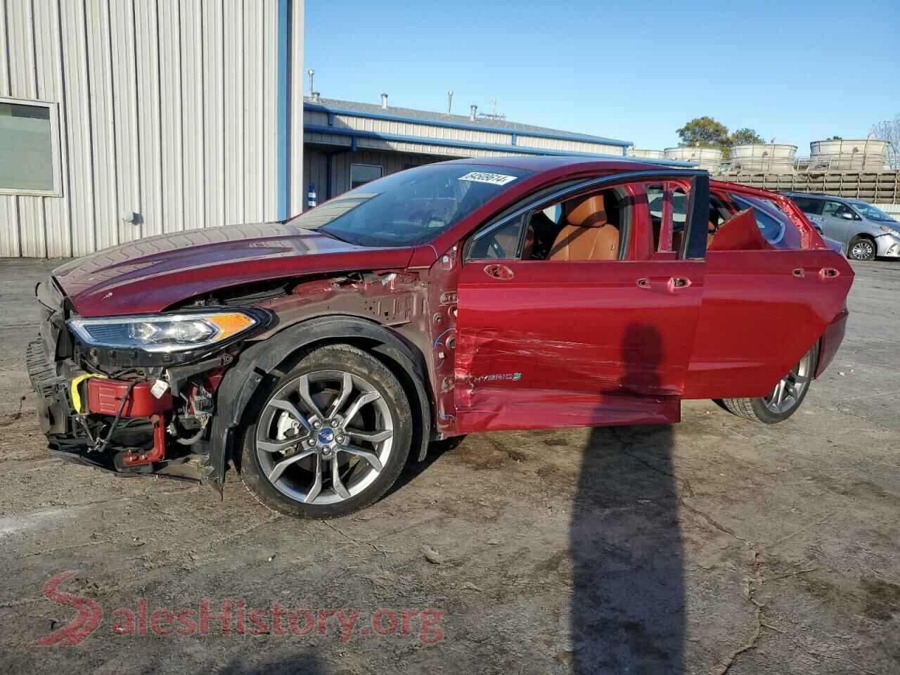 2019 FORD FUSION — VIN 3FA6P0RU4KR273687