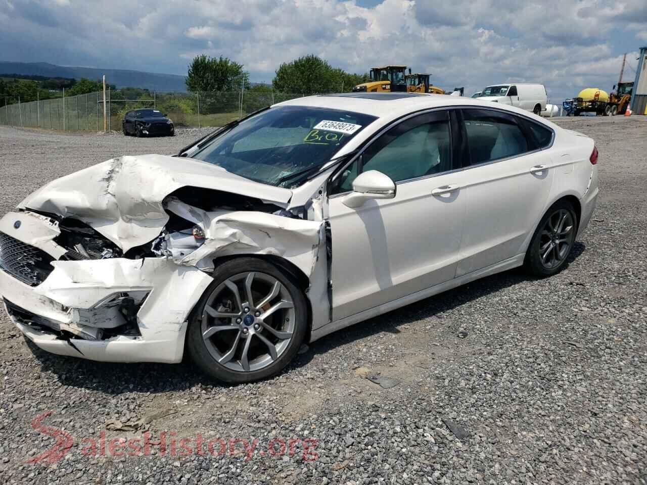 2020 FORD FUSION — VIN 3FA6P0RU4LR183733