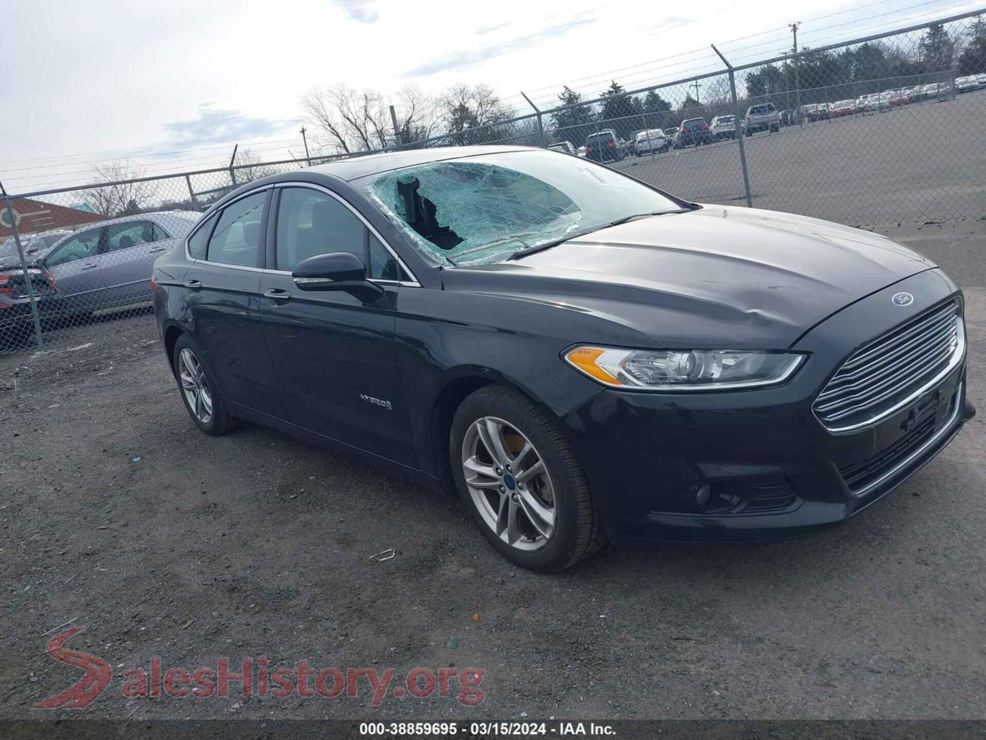 2015 FORD FUSION HYBRID — VIN 3FA6P0RU5FR246827