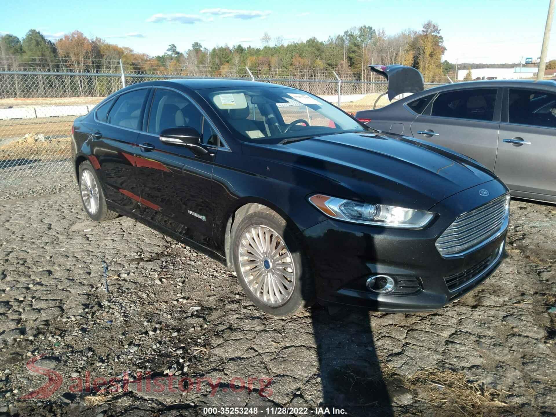 2014 FORD FUSION — VIN 3FA6P0RU8ER303911