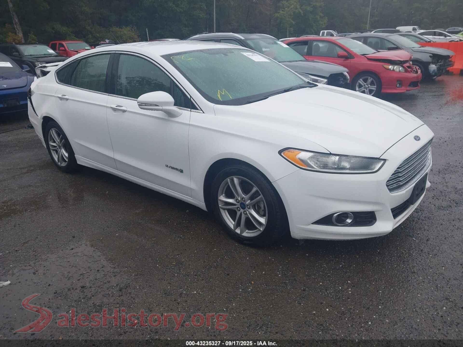 2015 FORD FUSION HYBRID — VIN 3FA6P0RU8FR116699