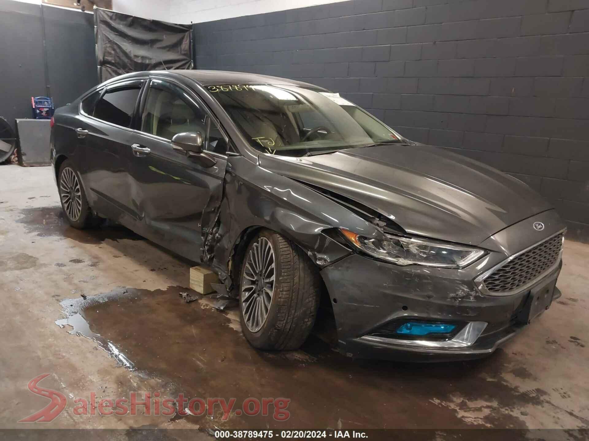 2017 FORD FUSION HYBRID — VIN 3FA6P0RU9HR116987