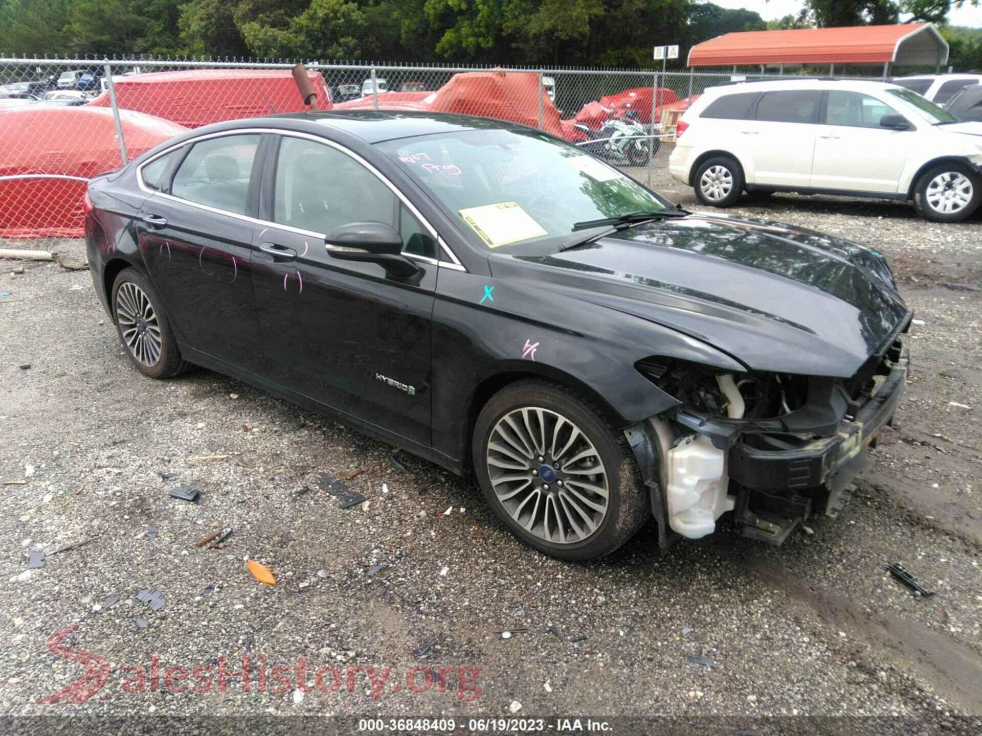 2017 FORD FUSION — VIN 3FA6P0RU9HR285567