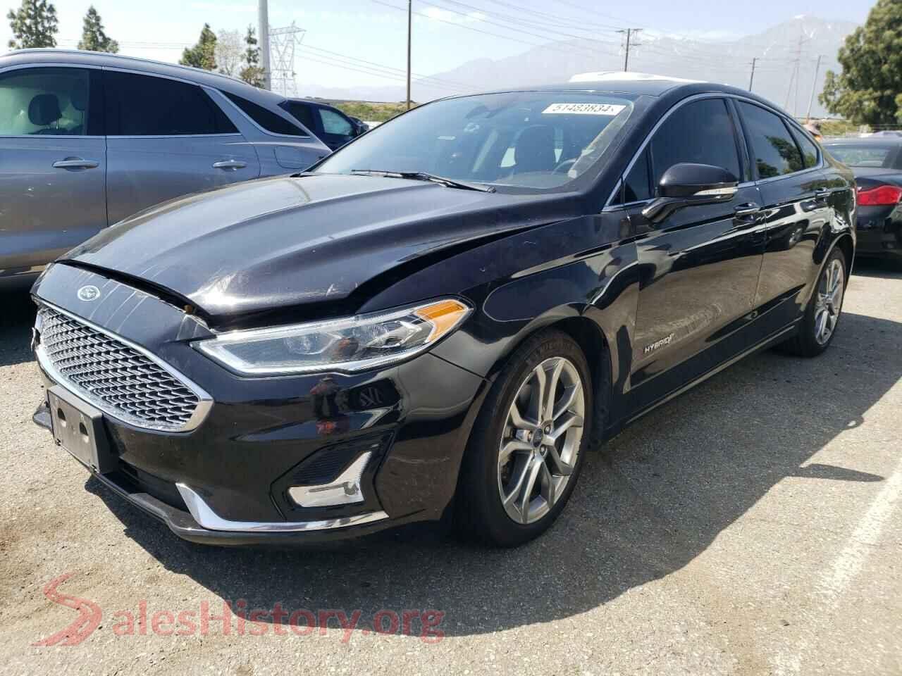 2019 FORD FUSION — VIN 3FA6P0RU9KR117404