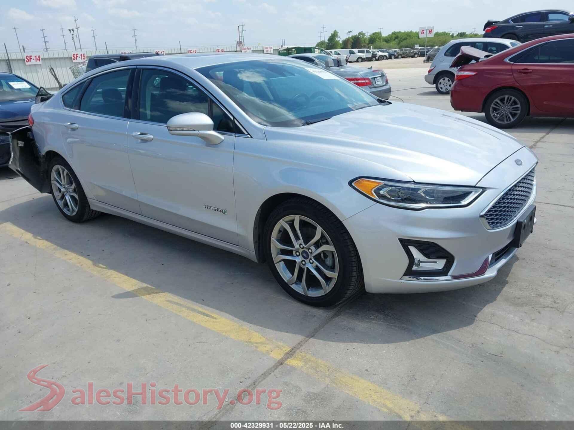 2019 FORD FUSION HYBRID — VIN 3FA6P0RUXKR106430