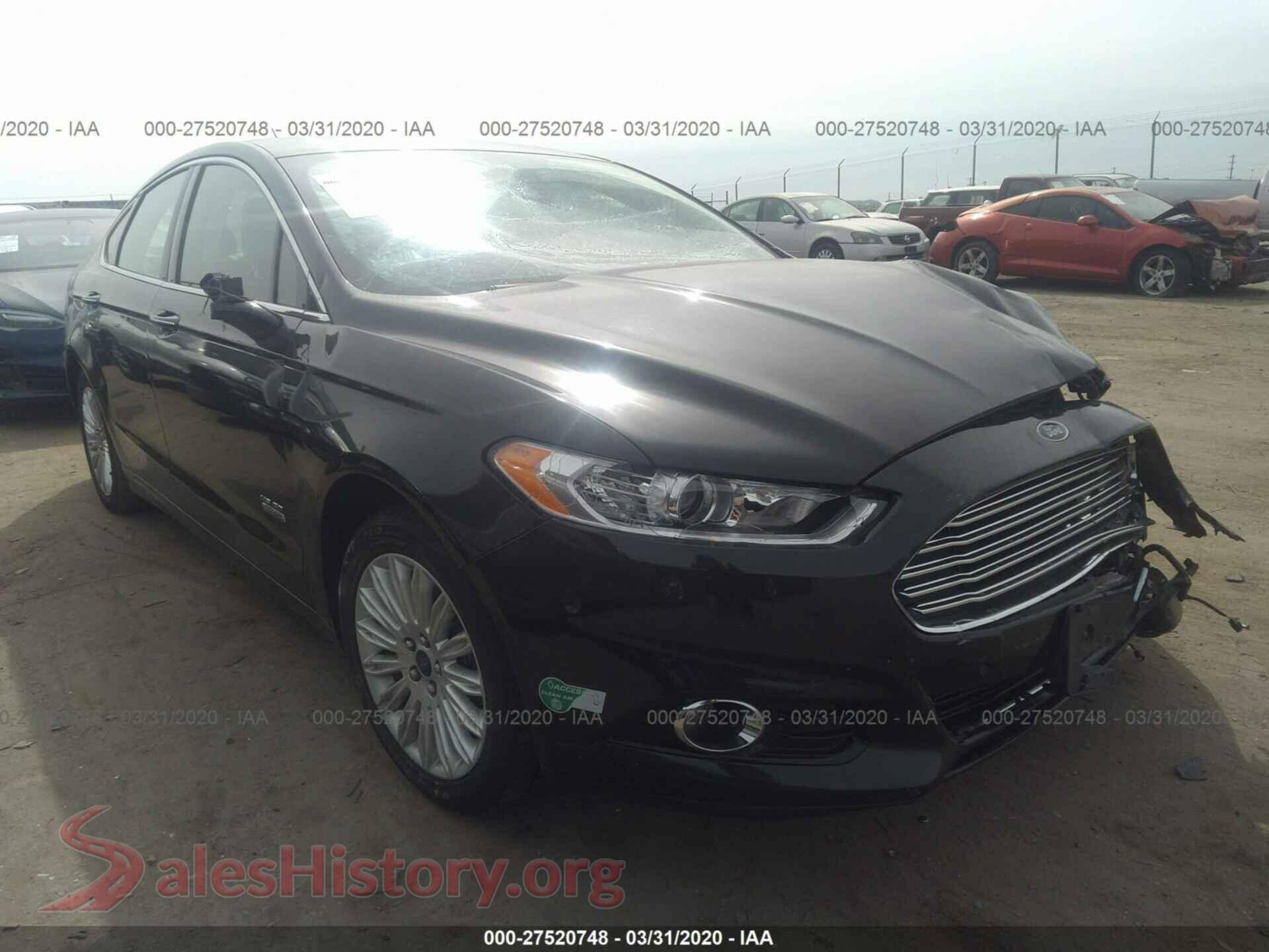 2014 FORD FUSION — VIN 3FA6P0SU3ER203323