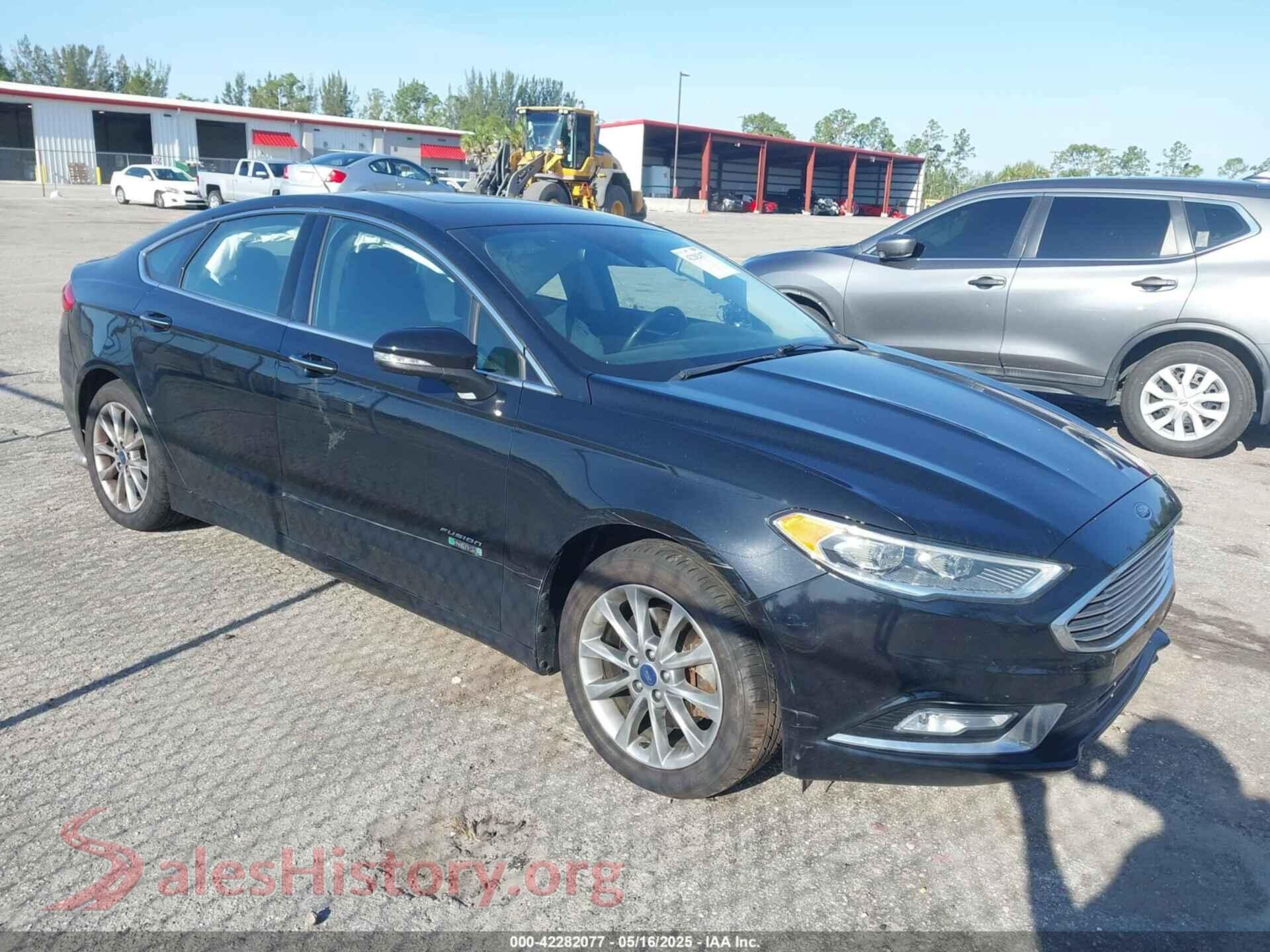 2018 FORD FUSION ENERGI — VIN 3FA6P0SU4JR106559