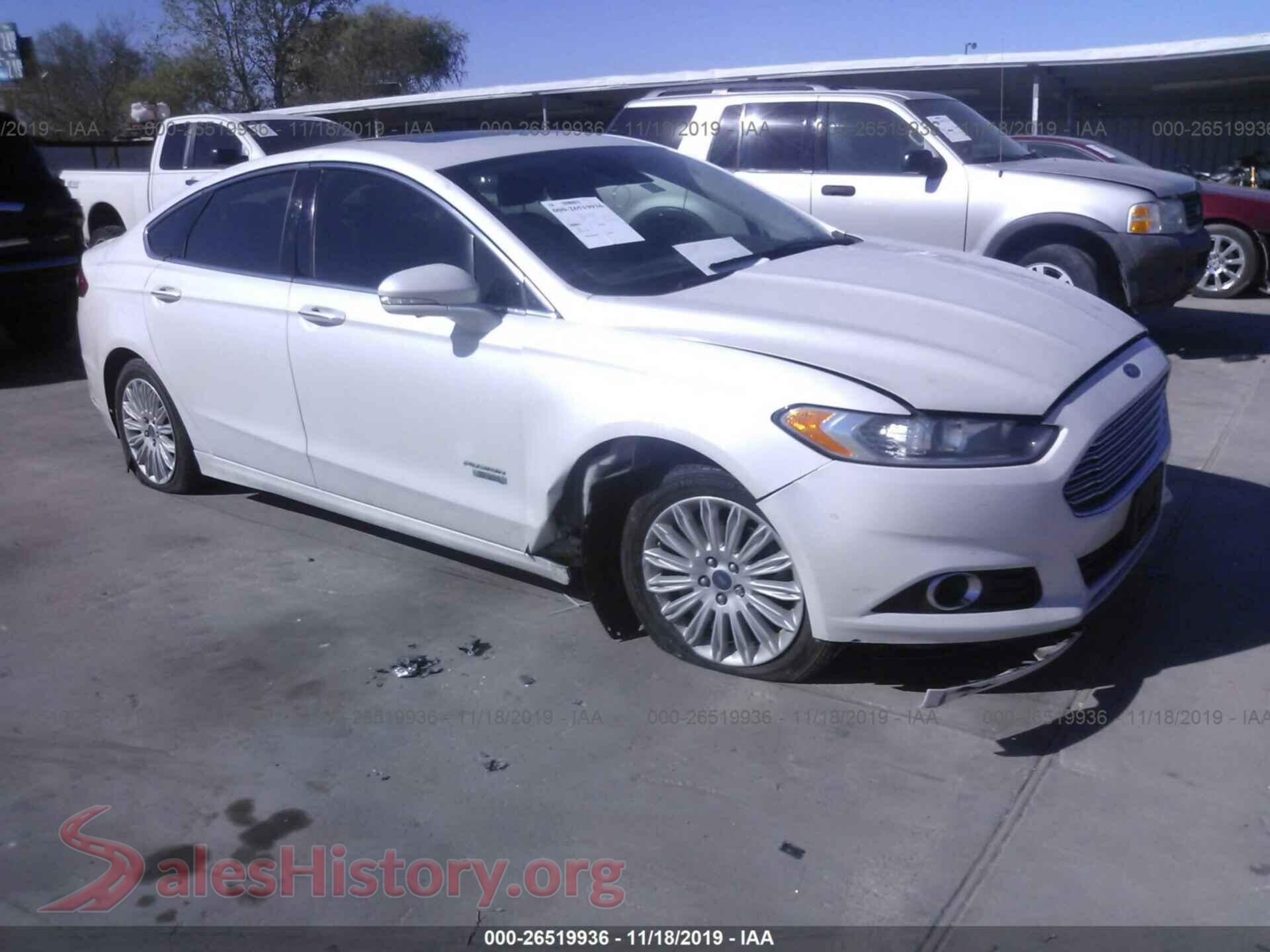 2013 FORD FUSION — VIN 3FA6P0SU6DR385369