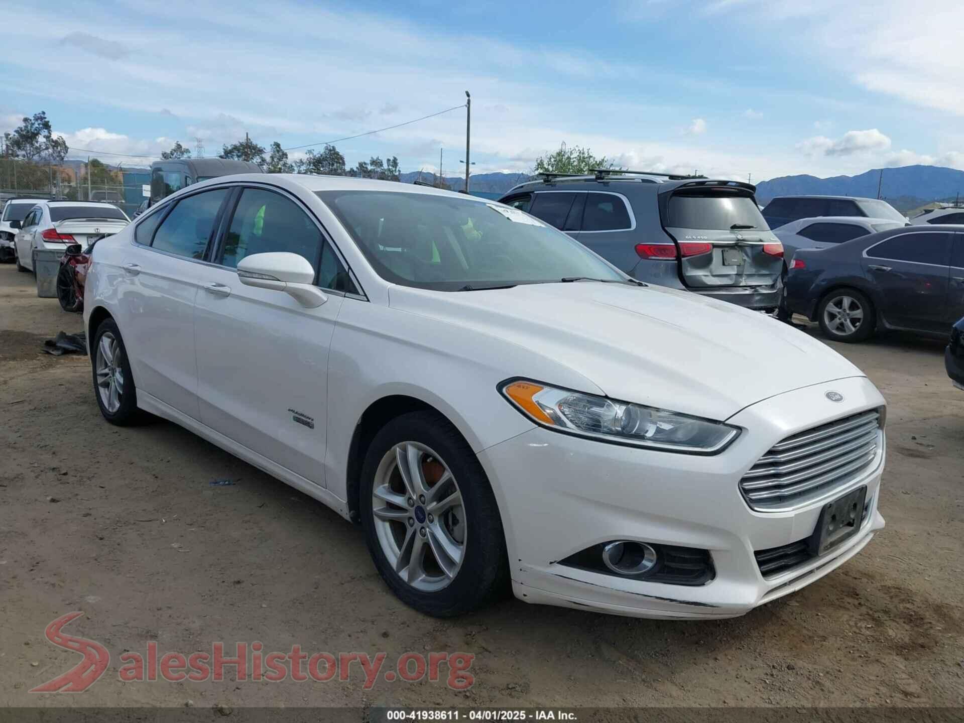 2015 FORD FUSION ENERGI — VIN 3FA6P0SU6FR284111