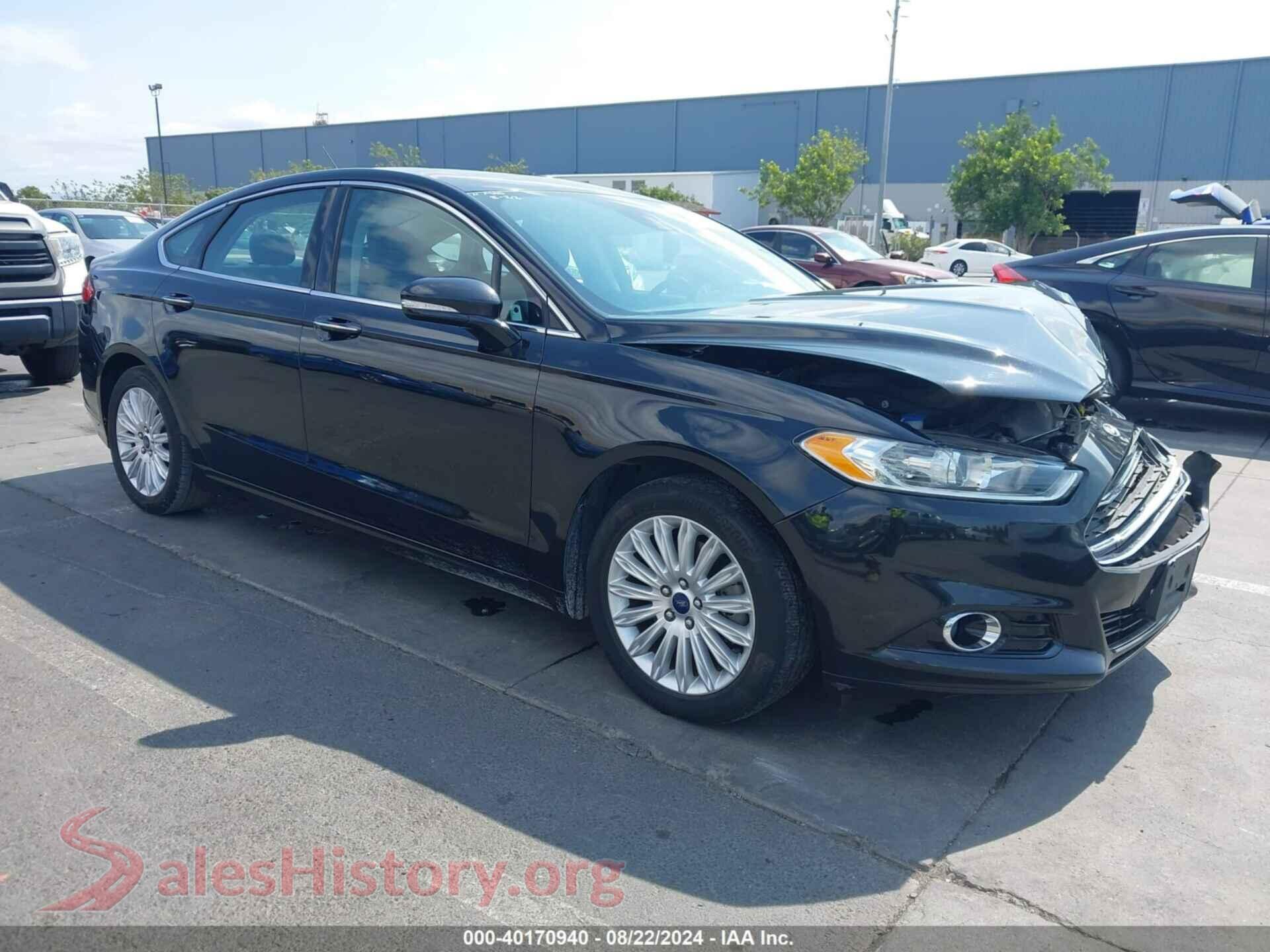 2014 FORD FUSION ENERGI — VIN 3FA6P0SU7ER235031