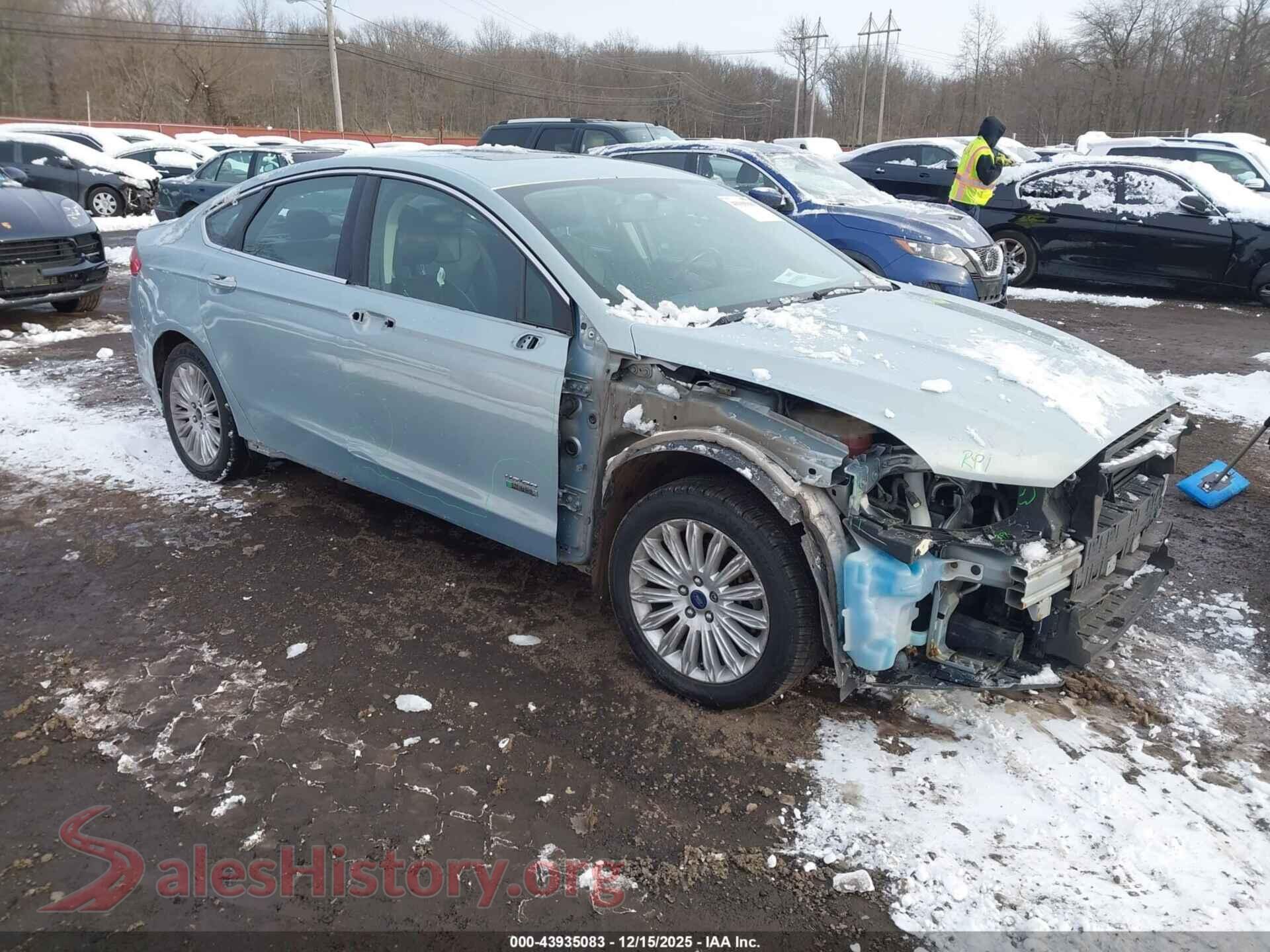 2014 FORD FUSION — VIN 3FA6P0SU8ER223535