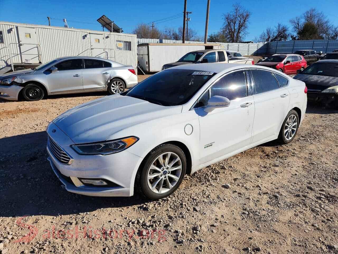 2017 FORD FUSION — VIN 3FA6P0SU8HR191593
