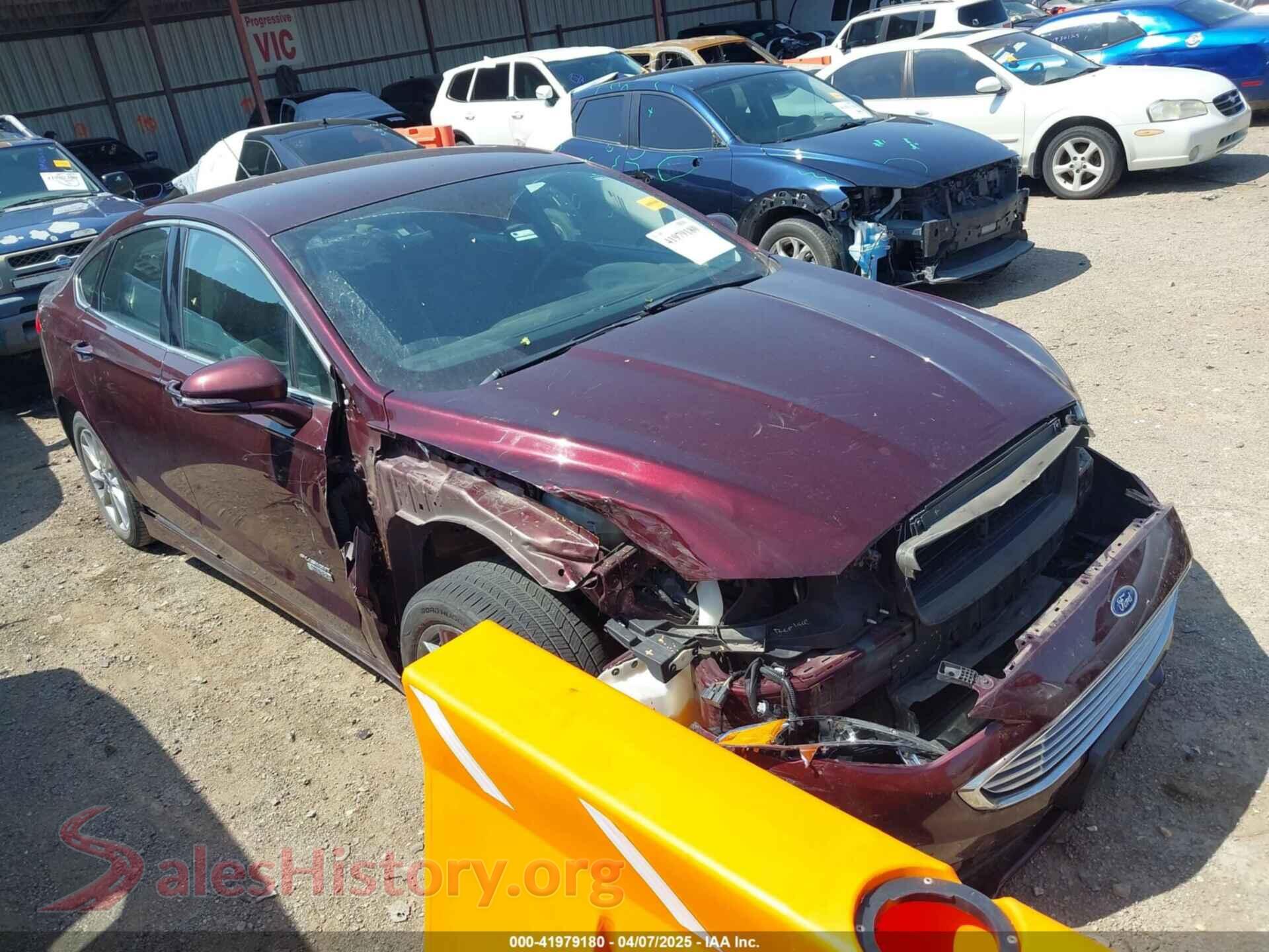 2017 FORD FUSION ENERGI — VIN 3FA6P0SU9HR379474