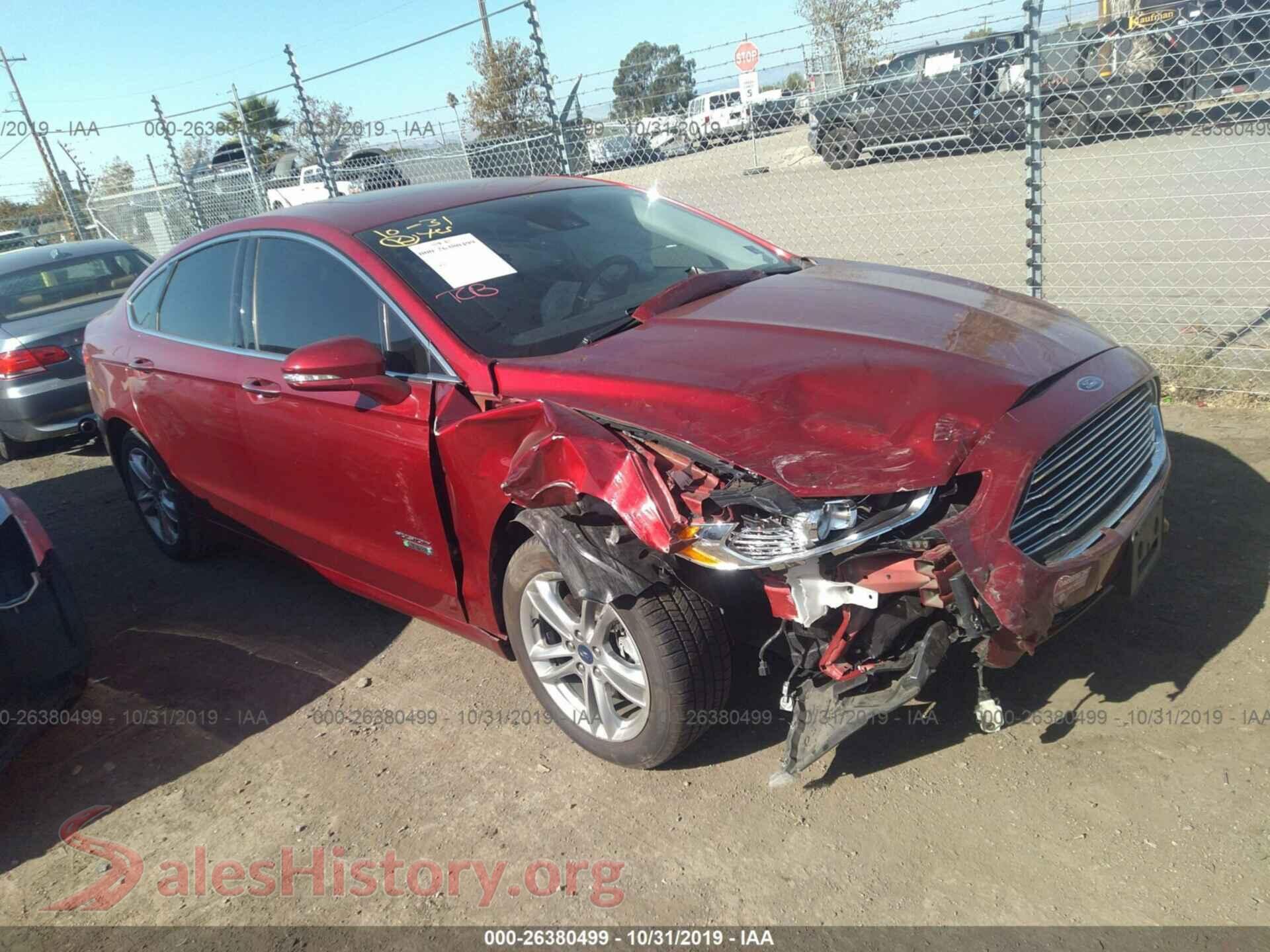 2016 FORD FUSION — VIN 3FA6P0SUXGR236032