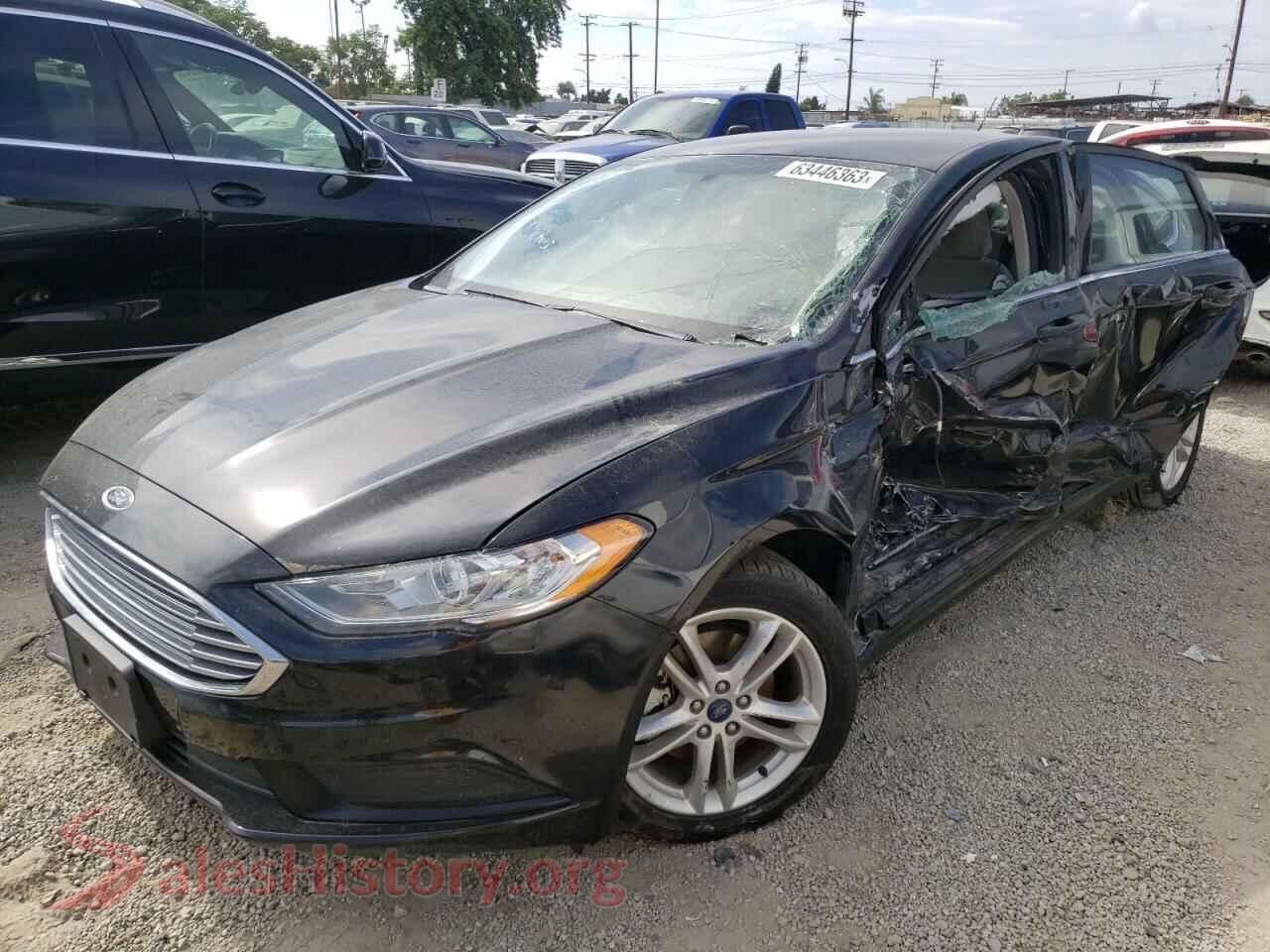 2018 FORD FUSION — VIN 3FA6P0UU3JR100801