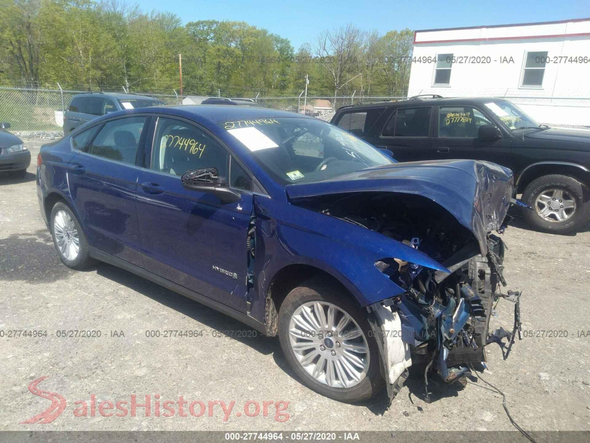 2014 FORD FUSION — VIN 3FA6P0UUXER359968