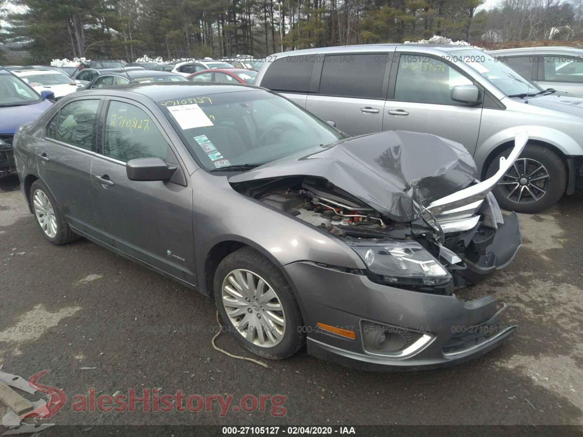 2010 FORD FUSION — VIN 3FADP0L34AR396458