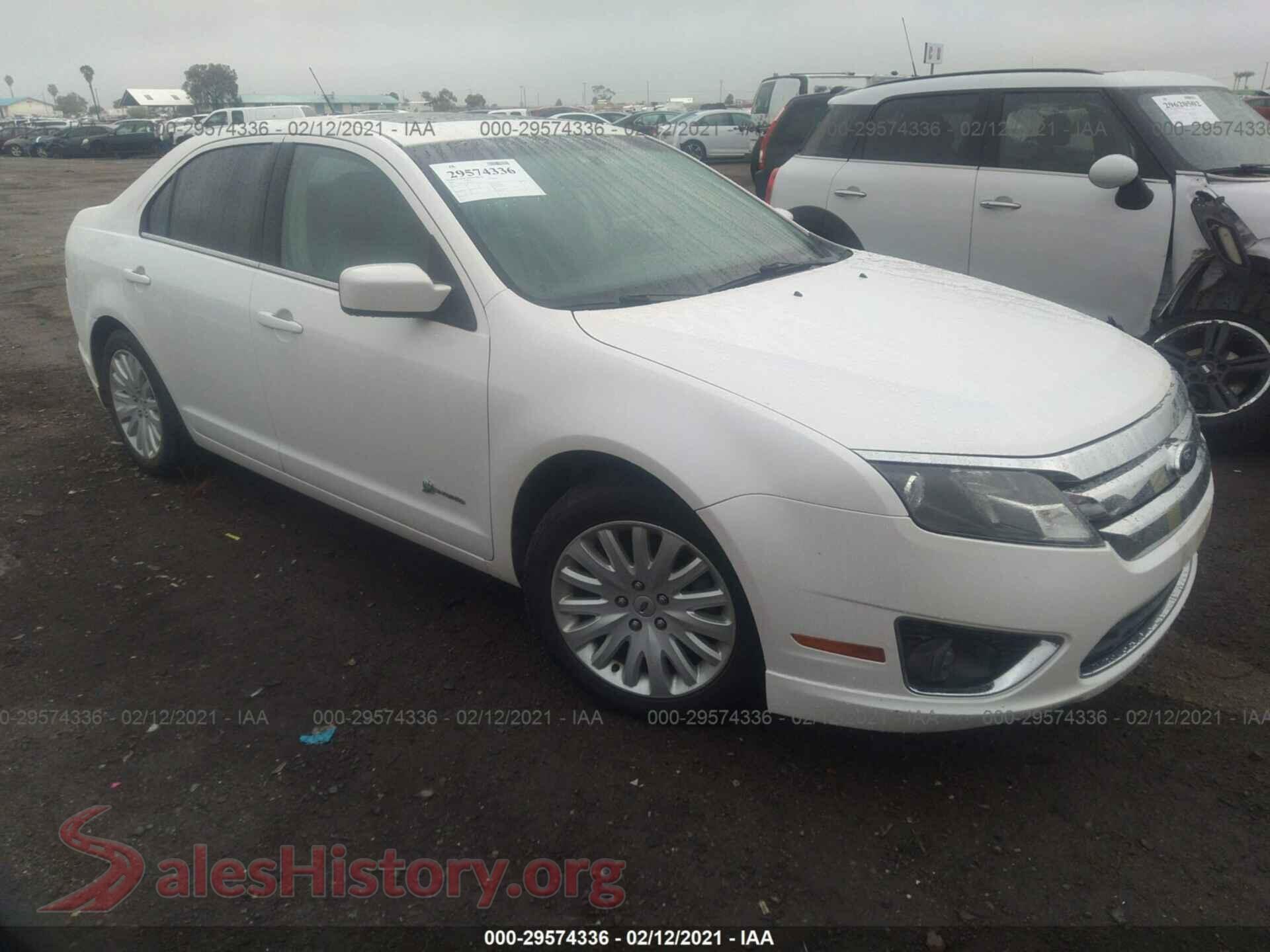 2010 FORD FUSION — VIN 3FADP0L35AR342294
