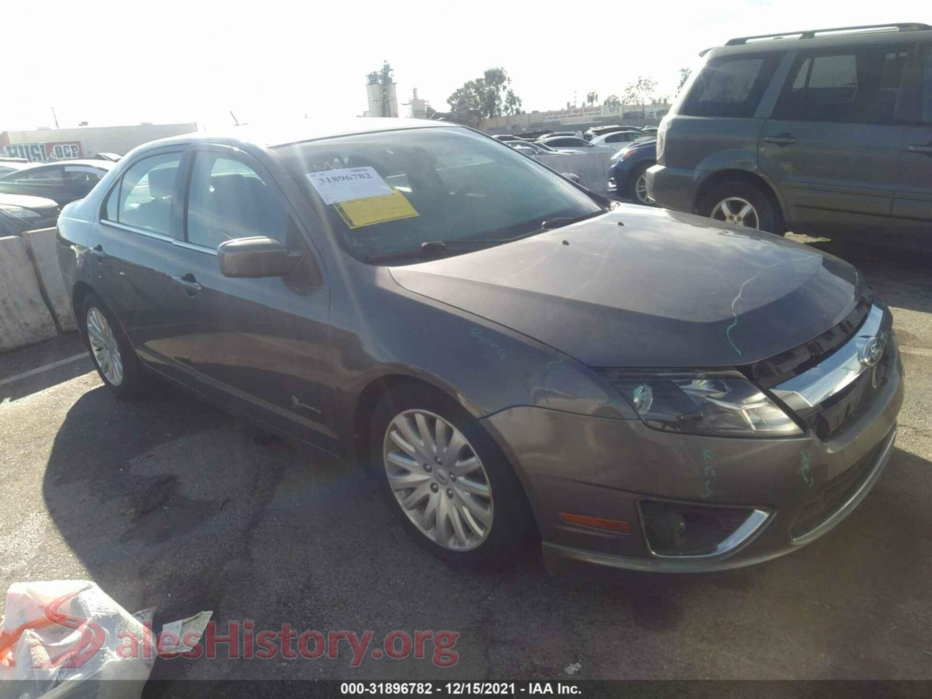 2012 FORD FUSION — VIN 3FADP0L36CR170957