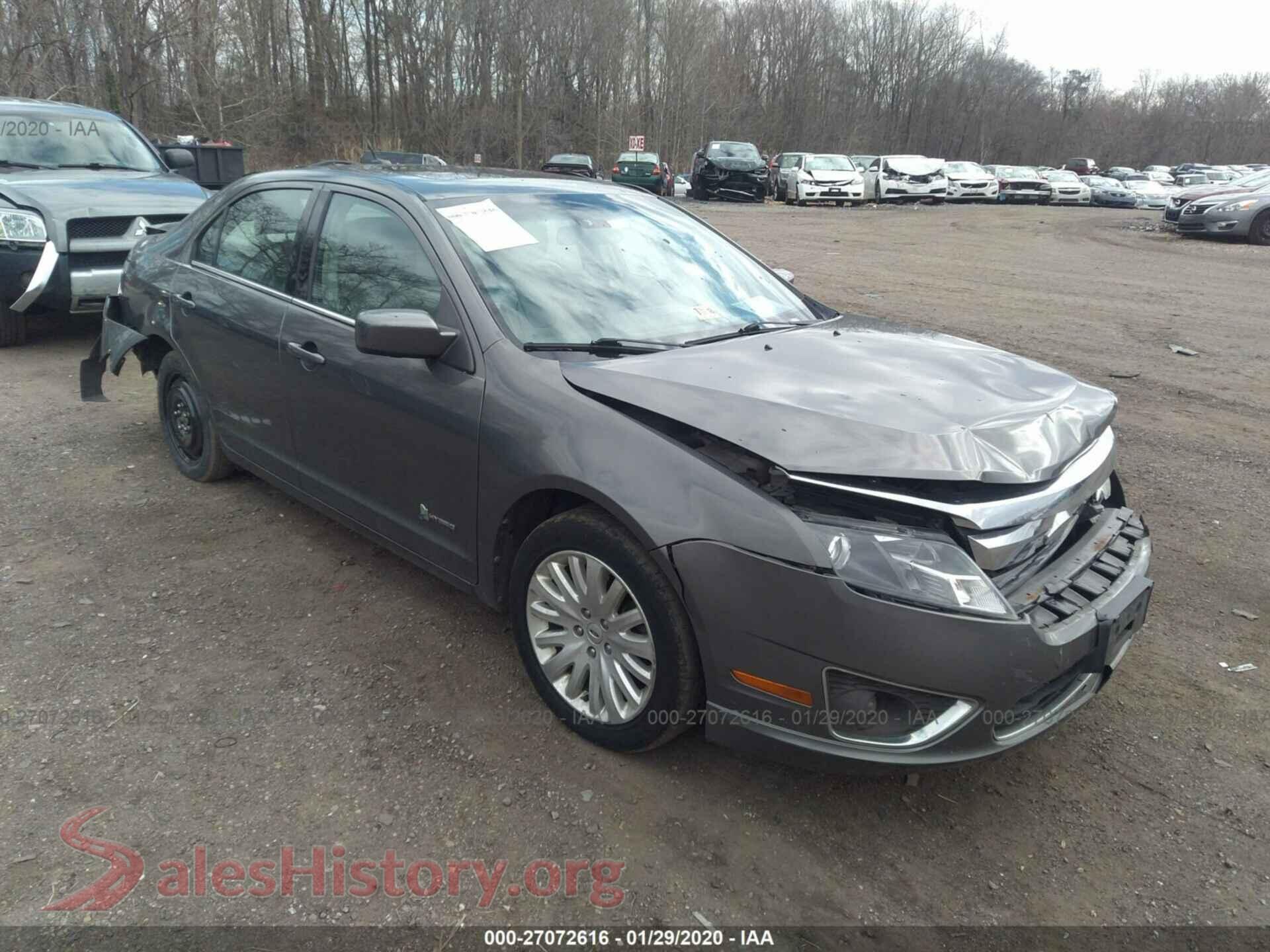 2012 FORD FUSION — VIN 3FADP0L37CR247352