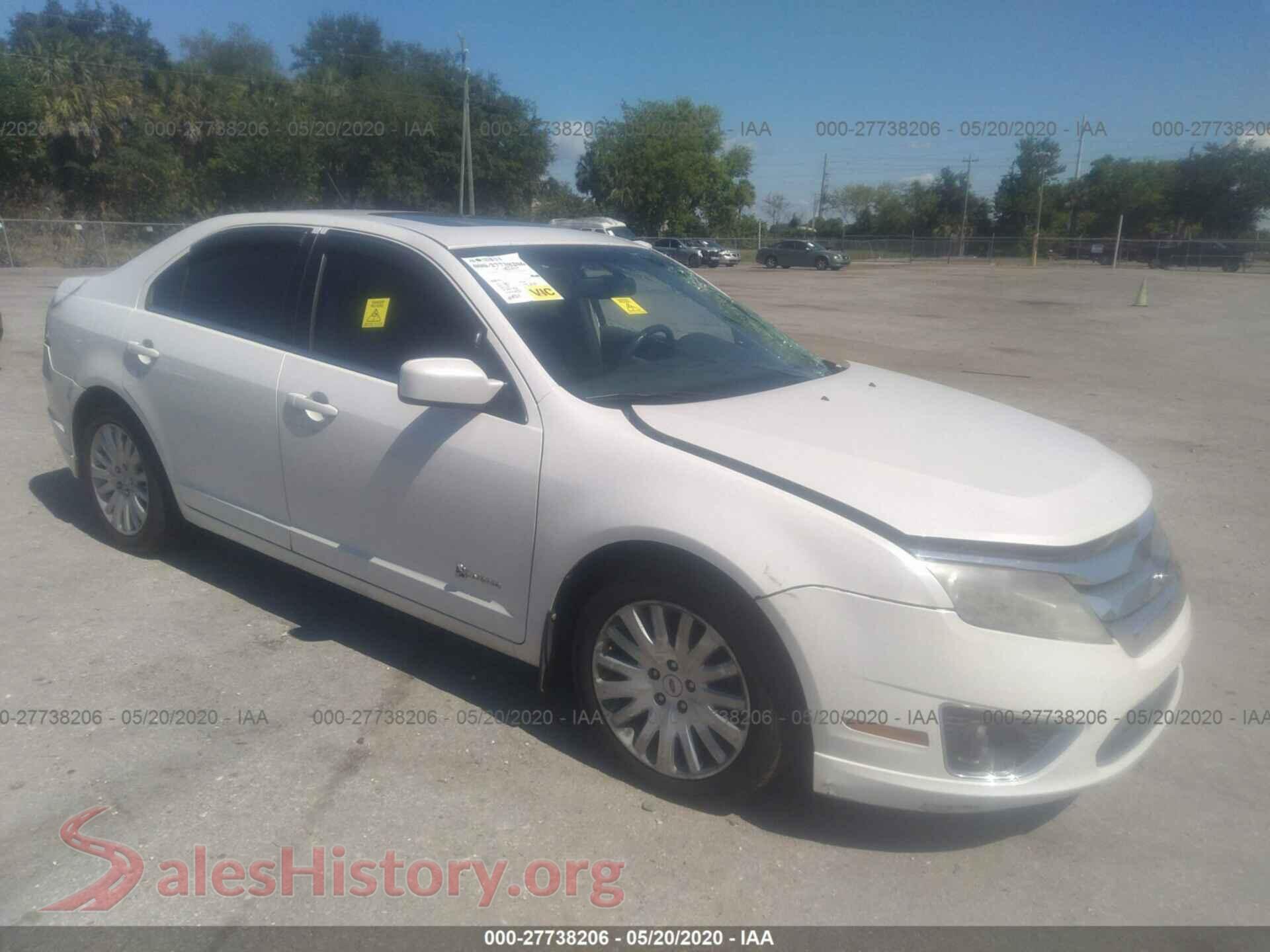 2010 FORD FUSION — VIN 3FADP0L3XAR128983