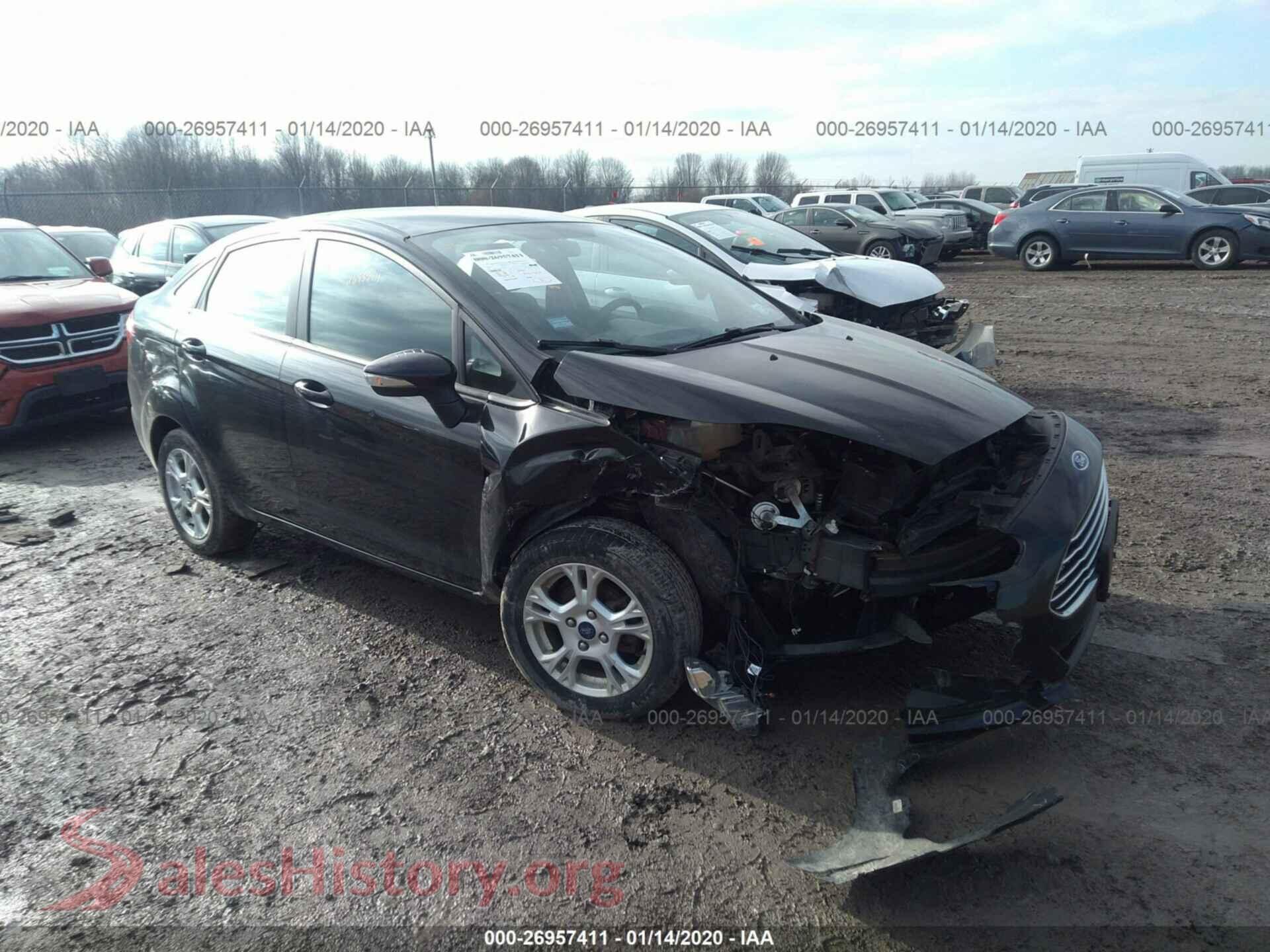 2015 FORD FIESTA — VIN 3FADP4BJ1FM113400