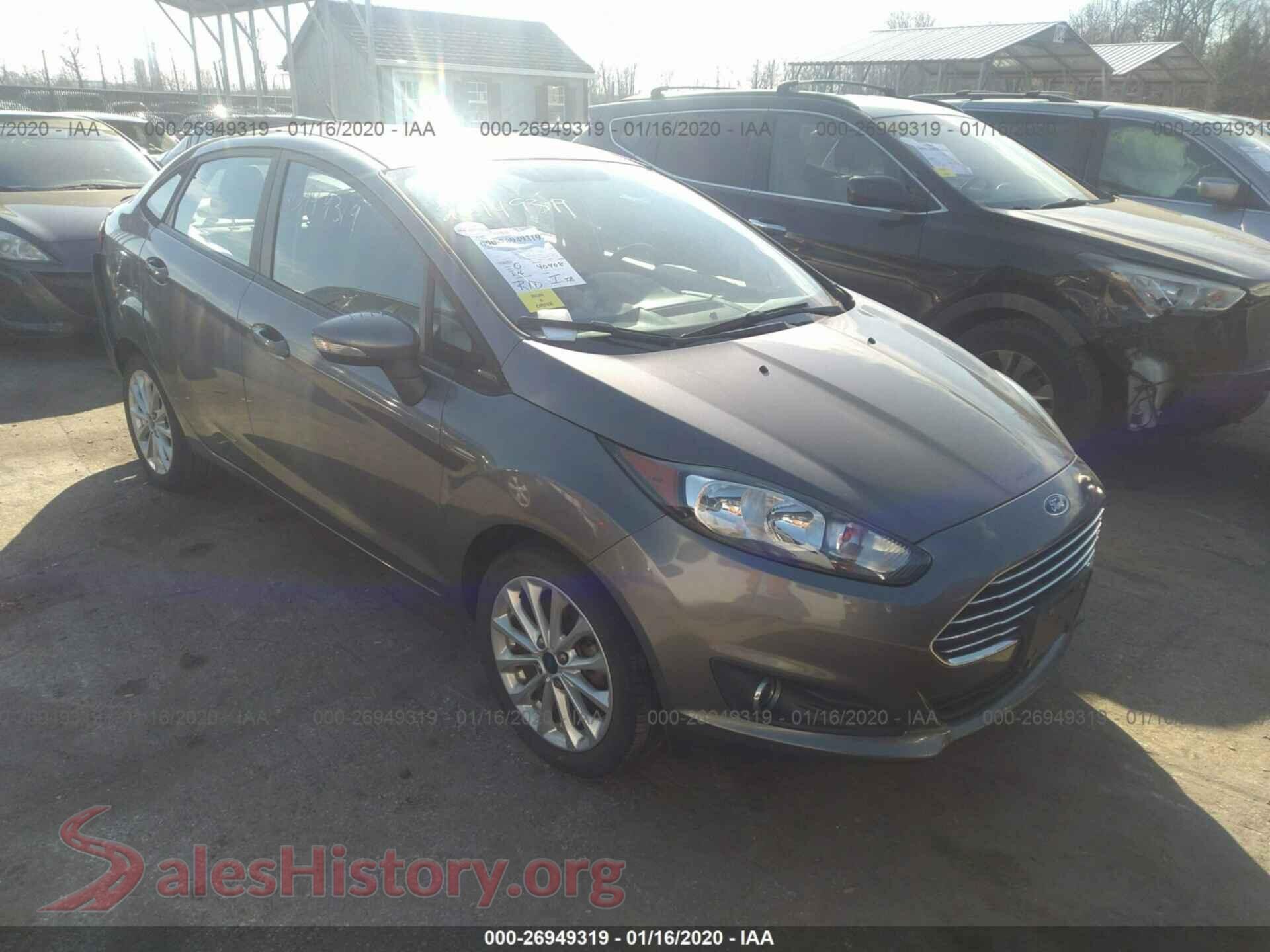 2014 FORD FIESTA — VIN 3FADP4BJ3EM131640