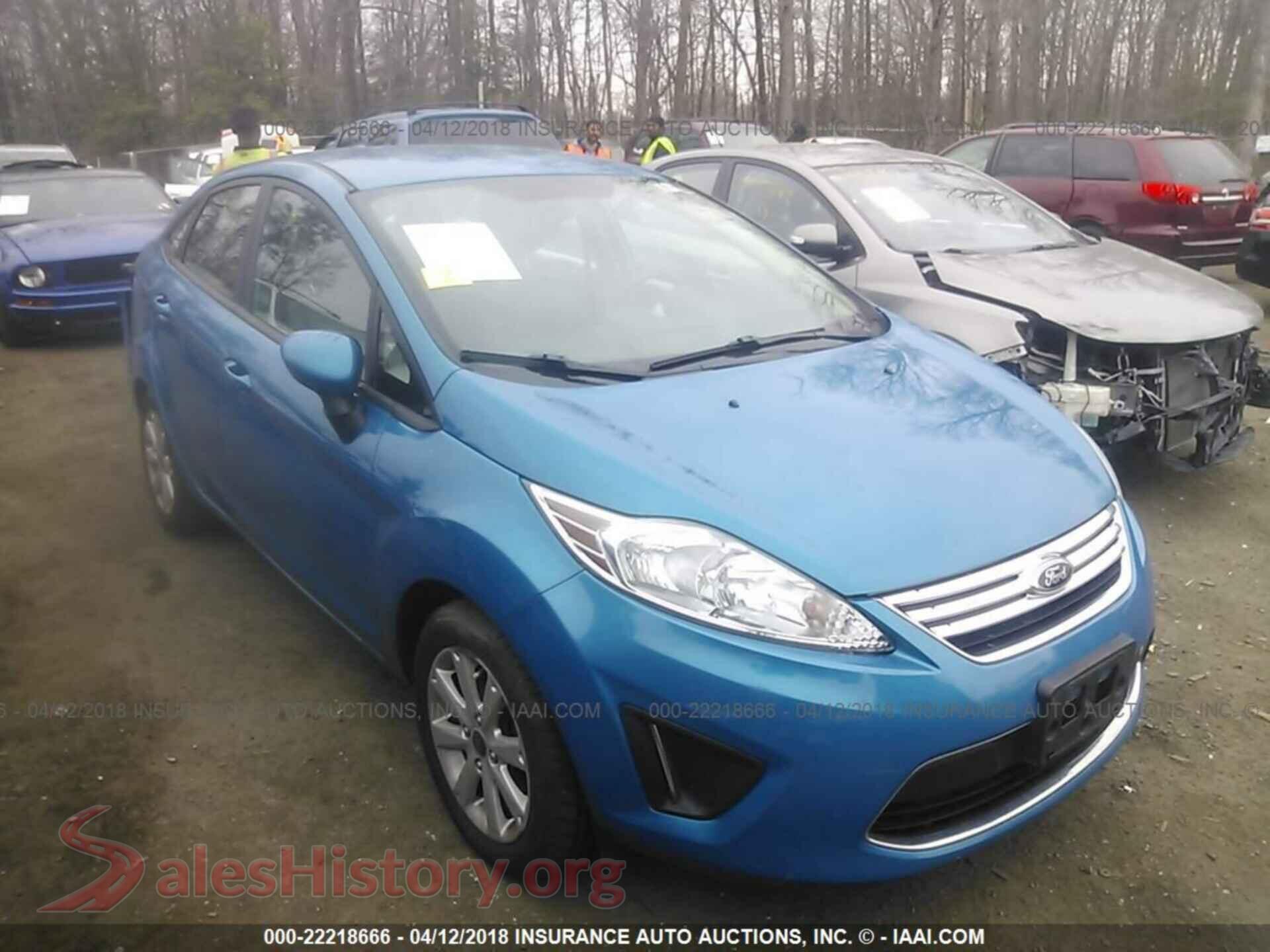 2012 Ford Fiesta — VIN 3FADP4BJ6CM215366