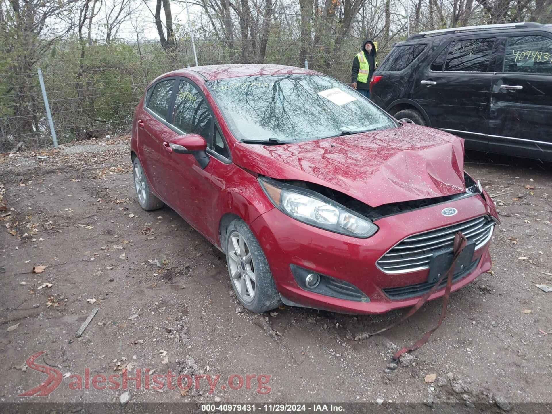 2015 FORD FIESTA — VIN 3FADP4EJ5FM209302