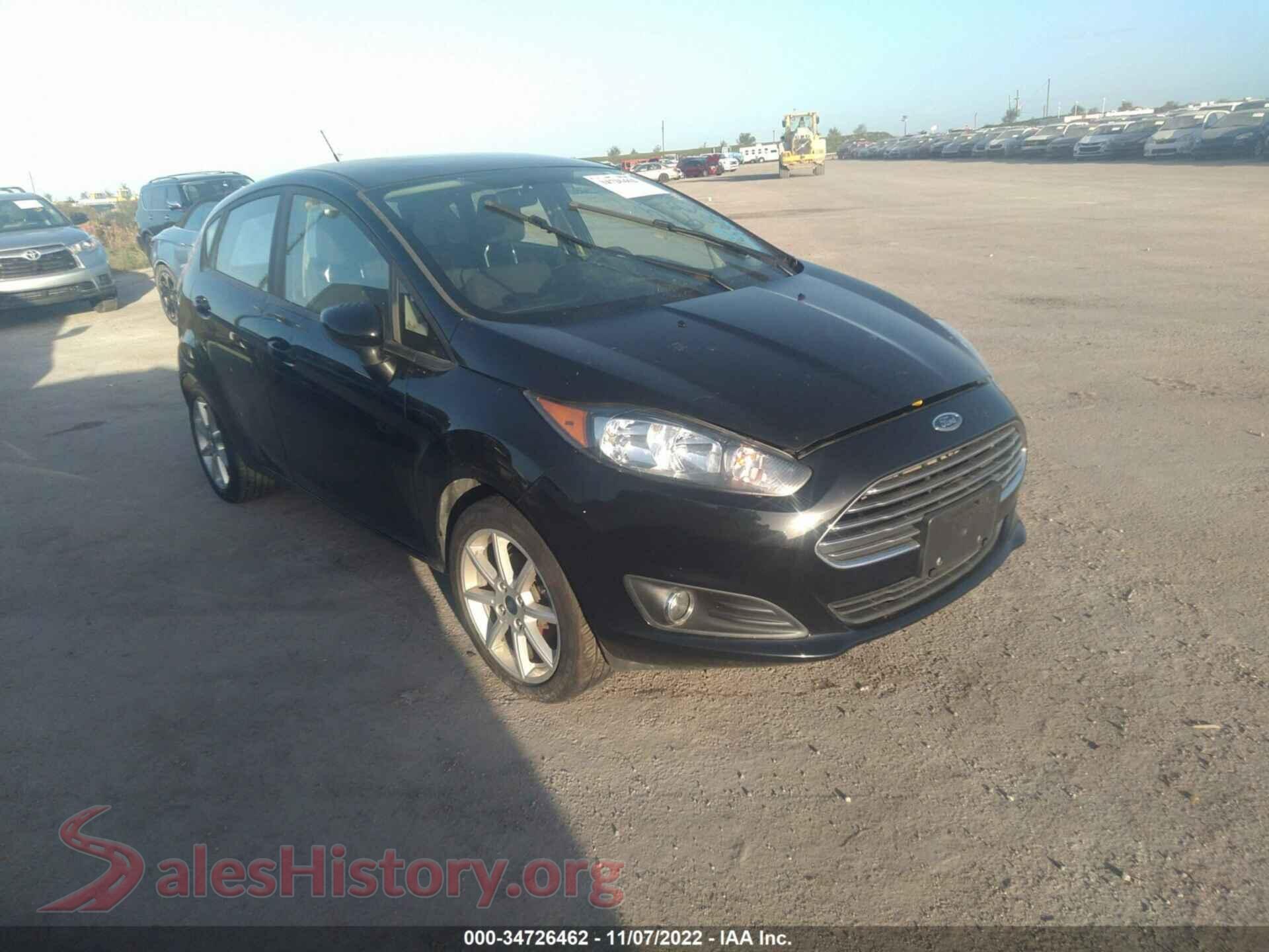 2019 FORD FIESTA — VIN 3FADP4EJ7KM128098