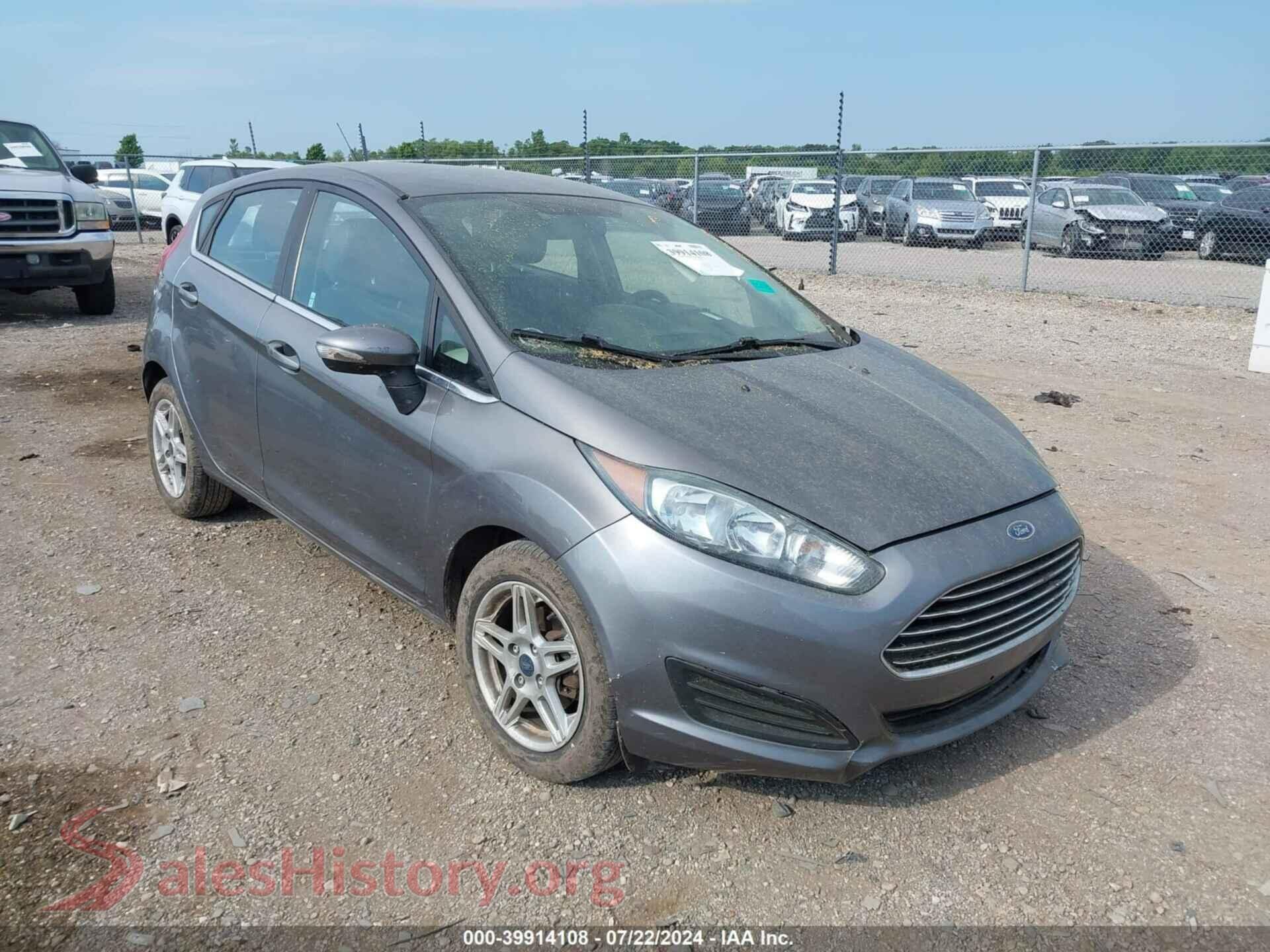 2014 FORD FIESTA — VIN 3FADP4FJ6EM240197