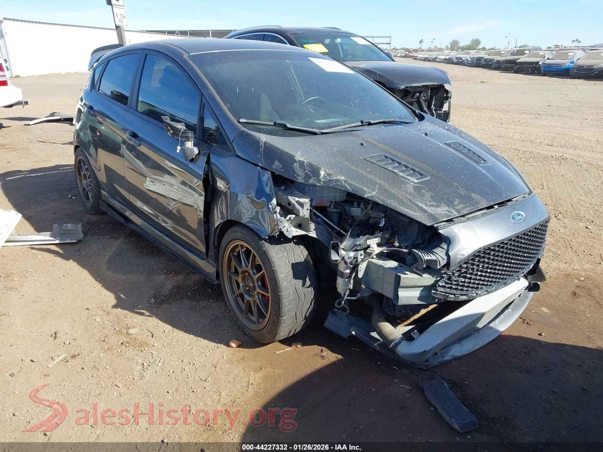 2019 FORD FIESTA — VIN 3FADP4GXXKM135726