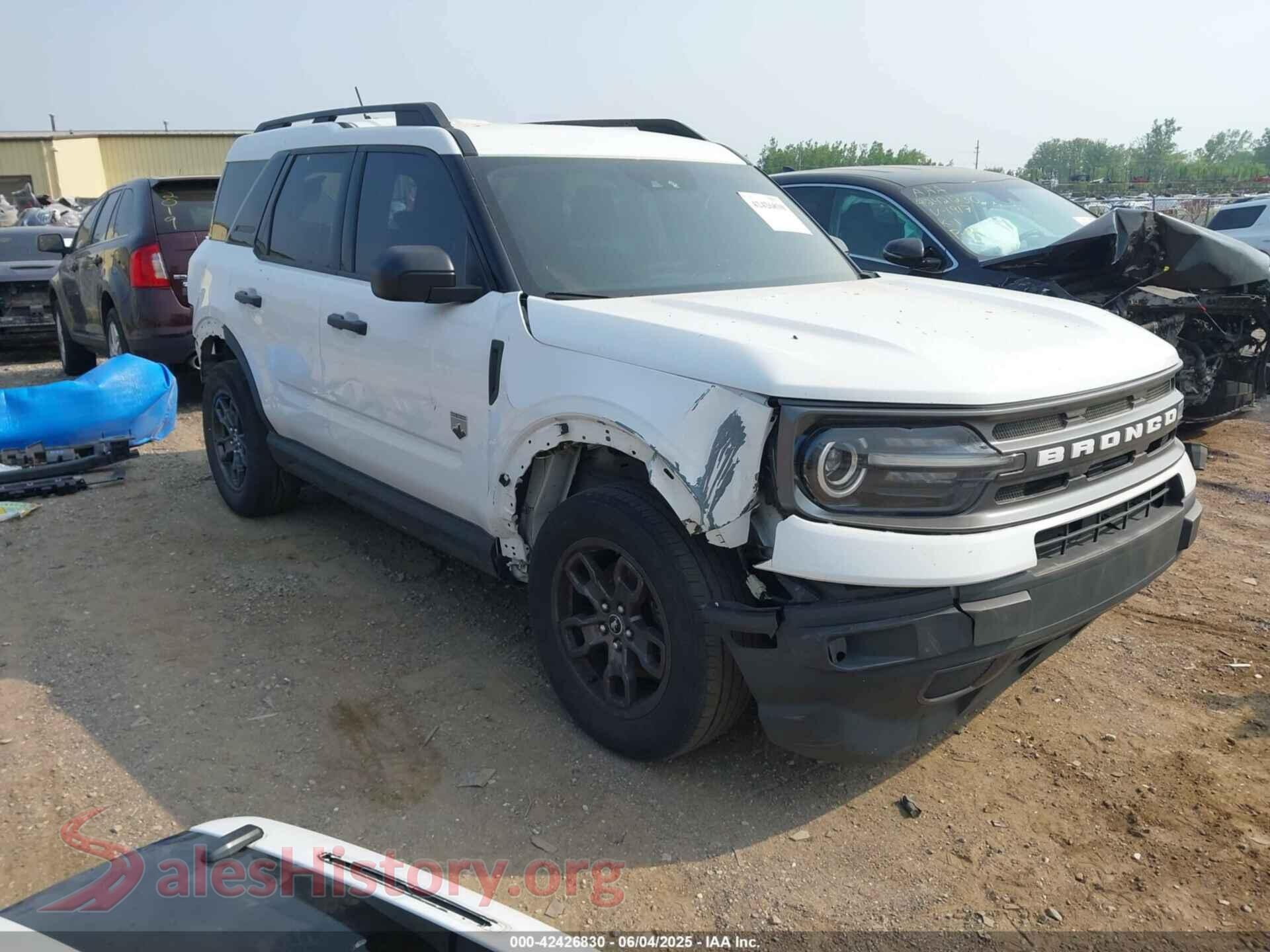 2021 FORD BRONCO SPORT — VIN 3FMCR9B69MRB26397