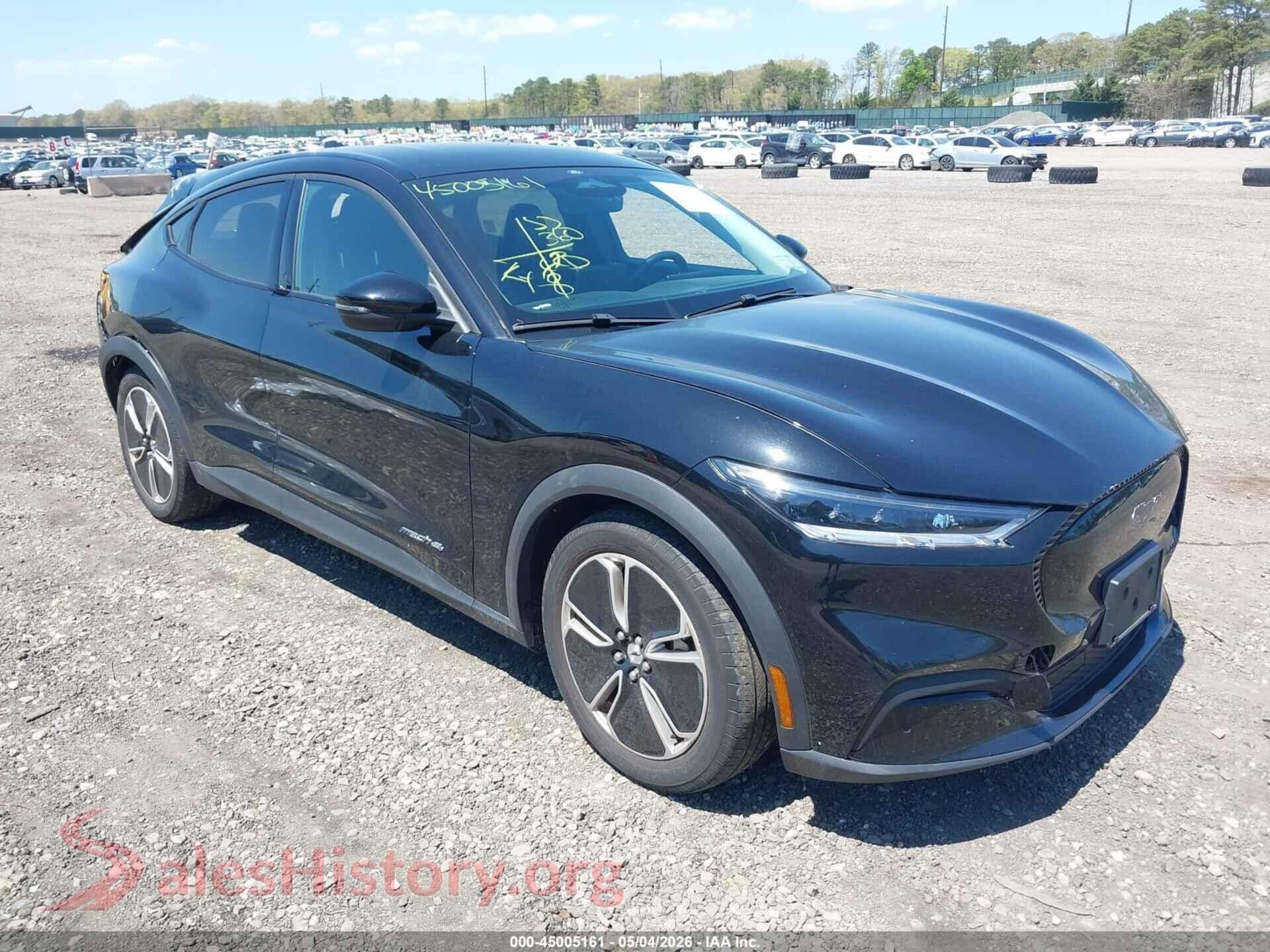 2022 FORD MUSTANG MACH-E — VIN 3FMTK1SS0NMA18431