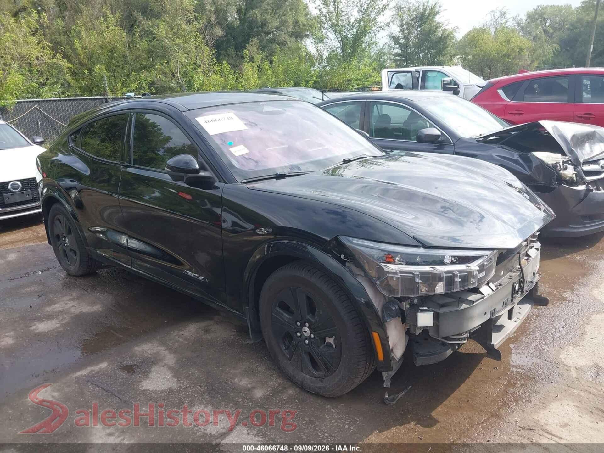 2021 FORD MUSTANG MACH-E — VIN 3FMTK2R73MMA66334
