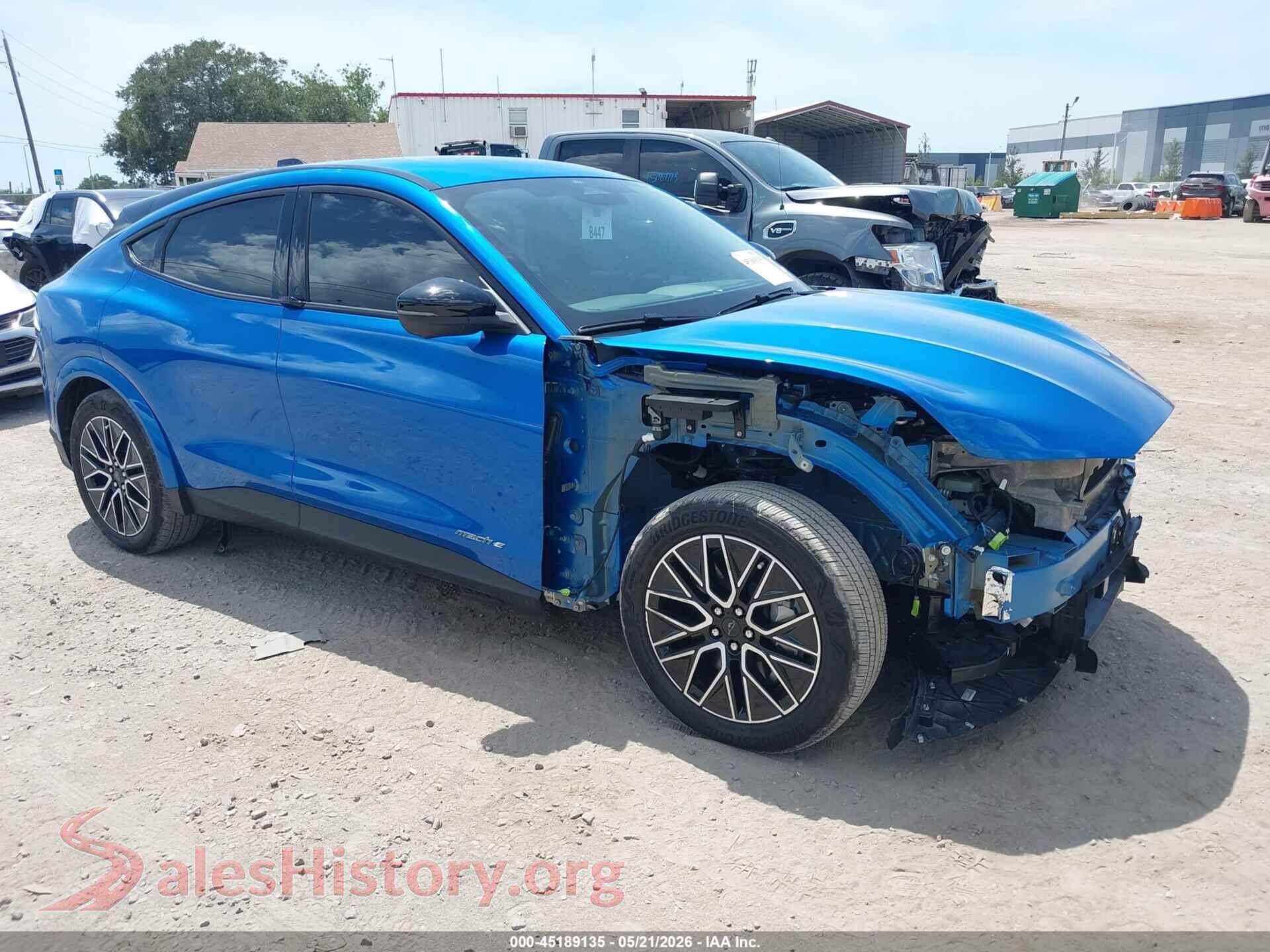 2025 FORD MUSTANG MACH-E — VIN 3FMTK3R42SMA51042