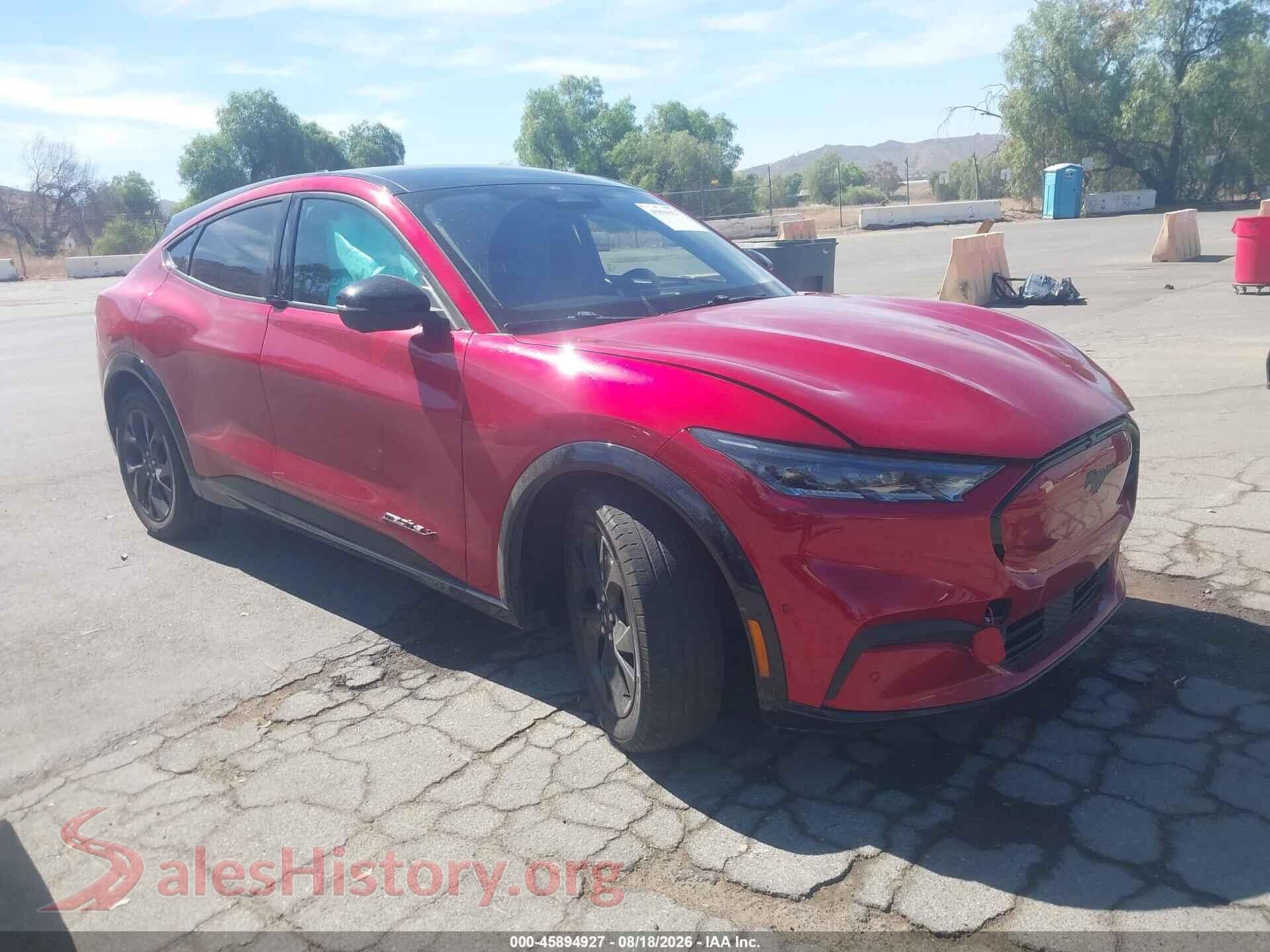 2023 FORD MUSTANG MACH-E — VIN 3FMTK3R77PMA92638
