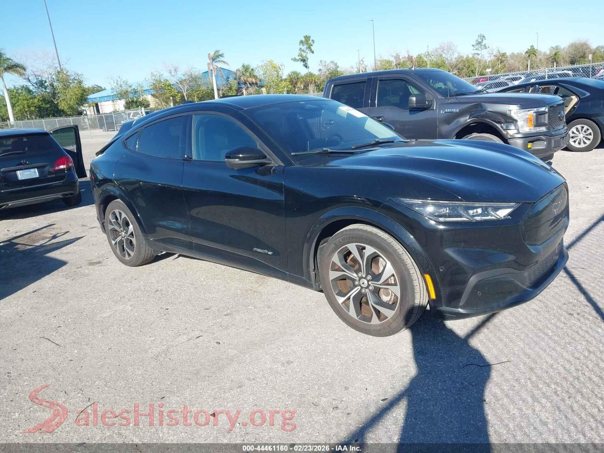 2022 FORD MUSTANG MACH-E — VIN 3FMTK3RM6NMA37701
