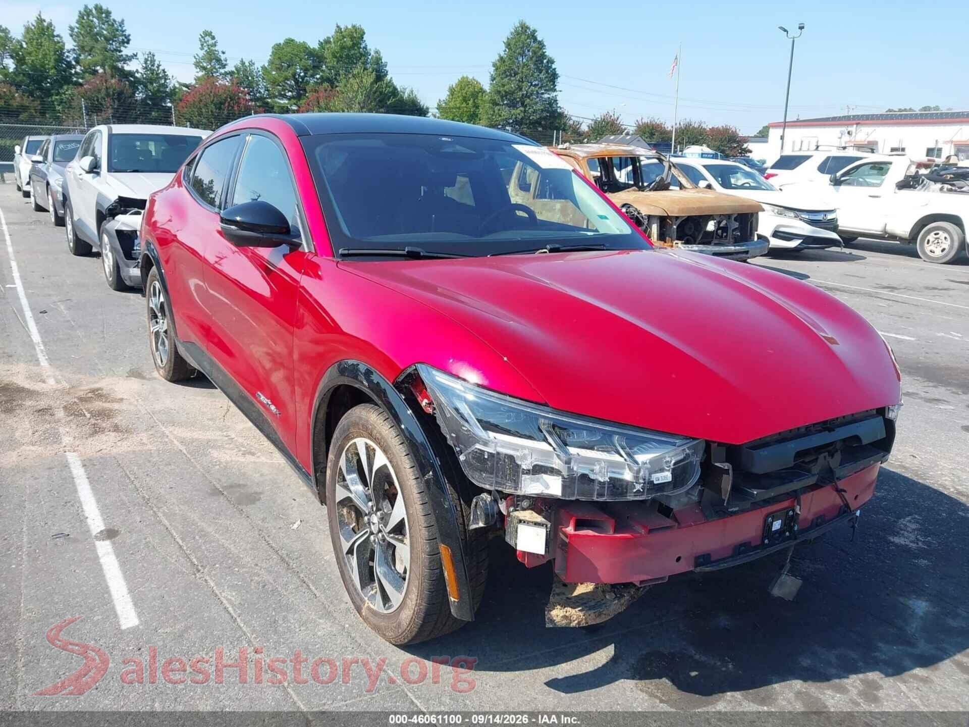 2021 FORD MUSTANG MACH-E — VIN 3FMTK3SU1MMA62644