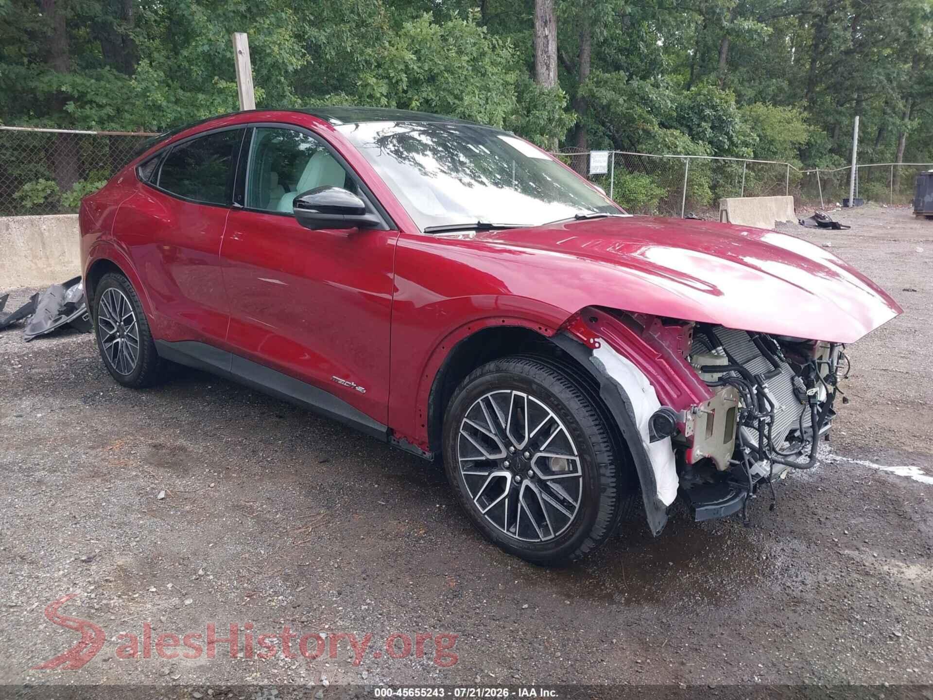2025 FORD MUSTANG MACH-E — VIN 3FMTK3SU1SMA00478