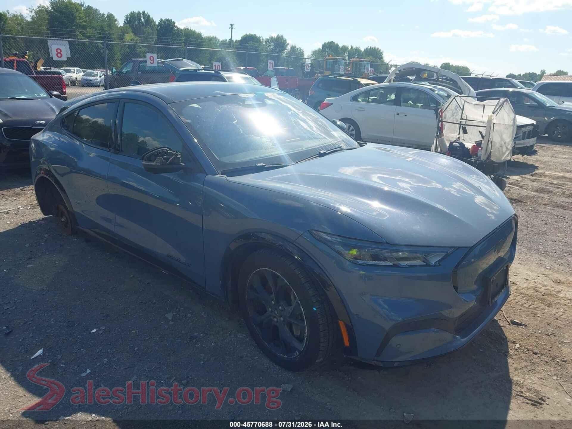 2023 FORD MUSTANG MACH-E — VIN 3FMTK3SU3PMA85086
