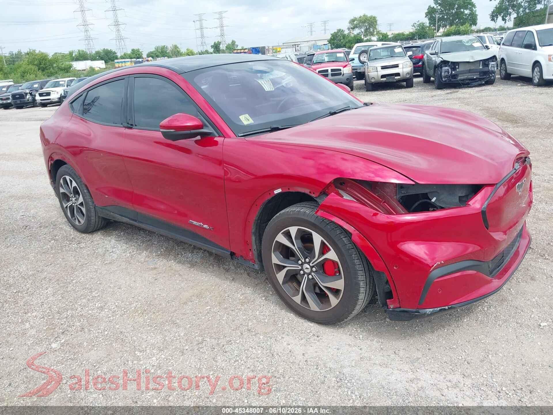 2021 FORD MUSTANG MACH-E — VIN 3FMTK3SU6MMA01984