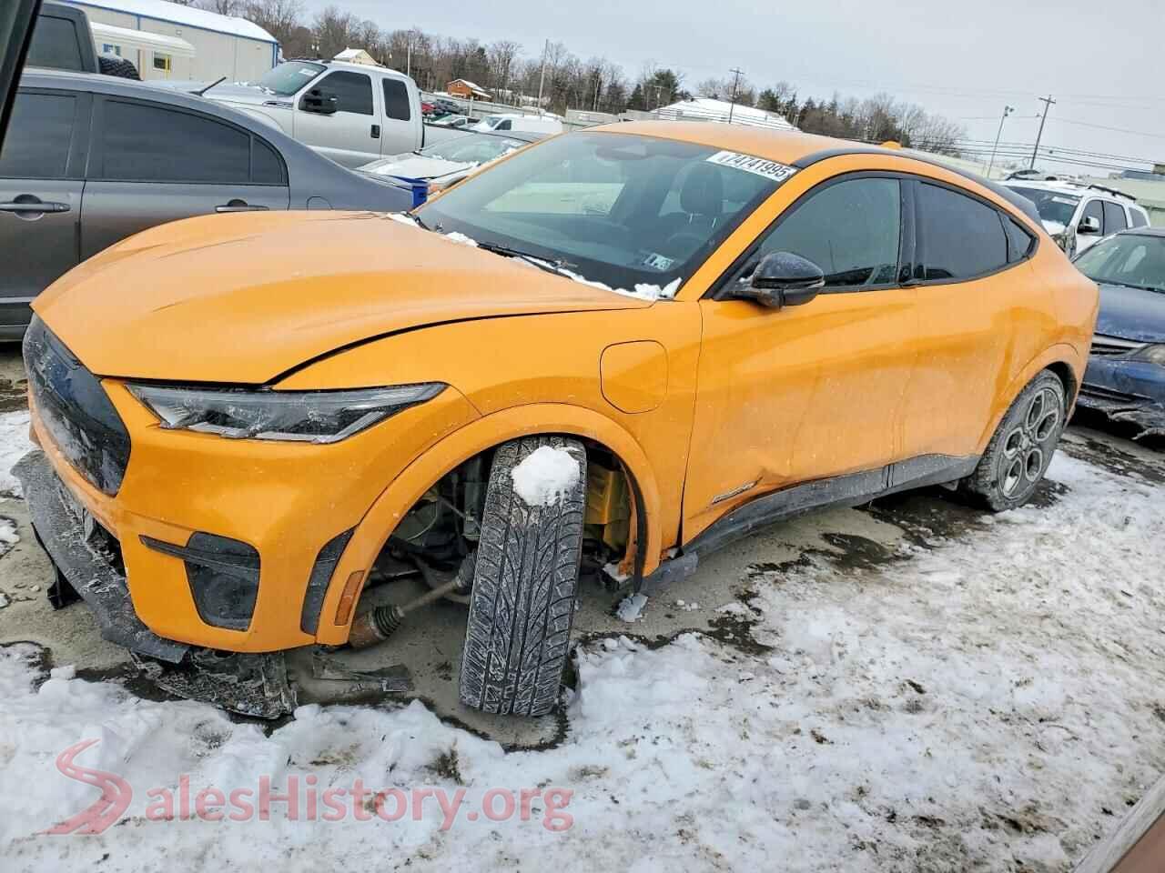 2021 FORD MUSTANG — VIN 3FMTK4SE6MME01154