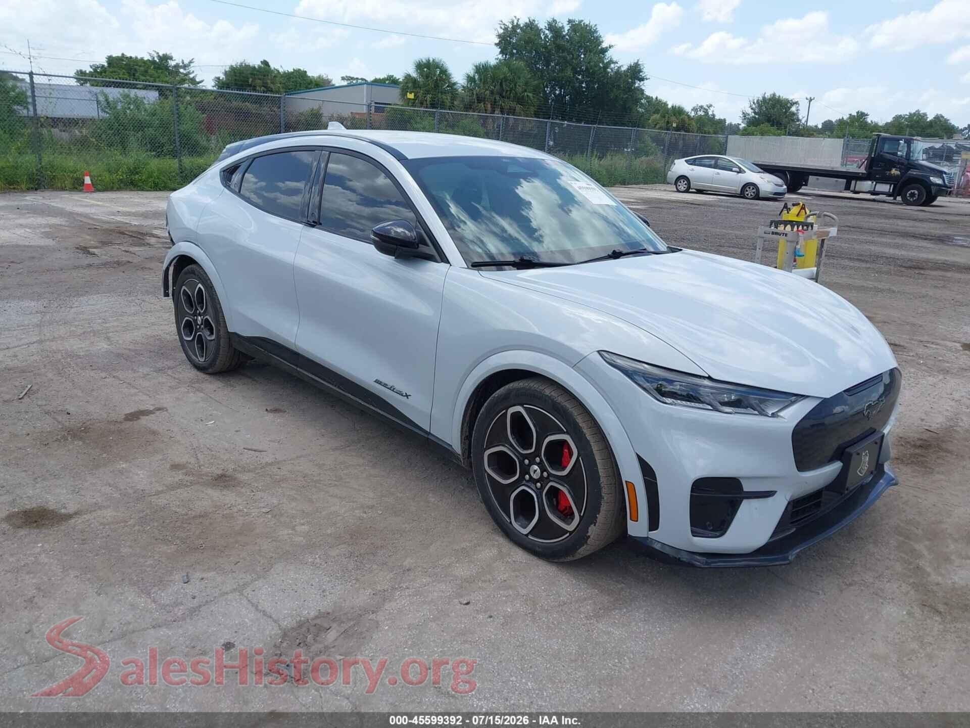 2021 FORD MUSTANG MACH-E — VIN 3FMTK4SE9MME04145