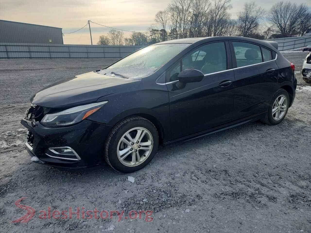 2017 CHEVROLET CRUZE — VIN 3G1BE6SM2HS577591