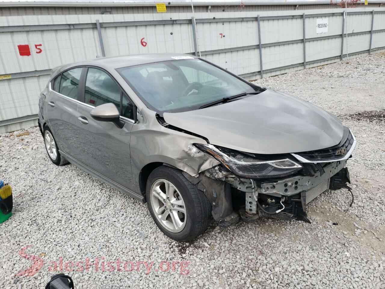 2018 CHEVROLET CRUZE — VIN 3G1BE6SM2JS624429
