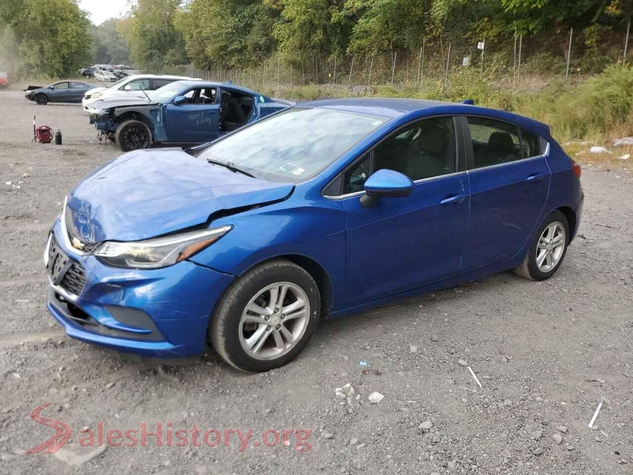 2017 CHEVROLET CRUZE — VIN 3G1BE6SM7HS529617