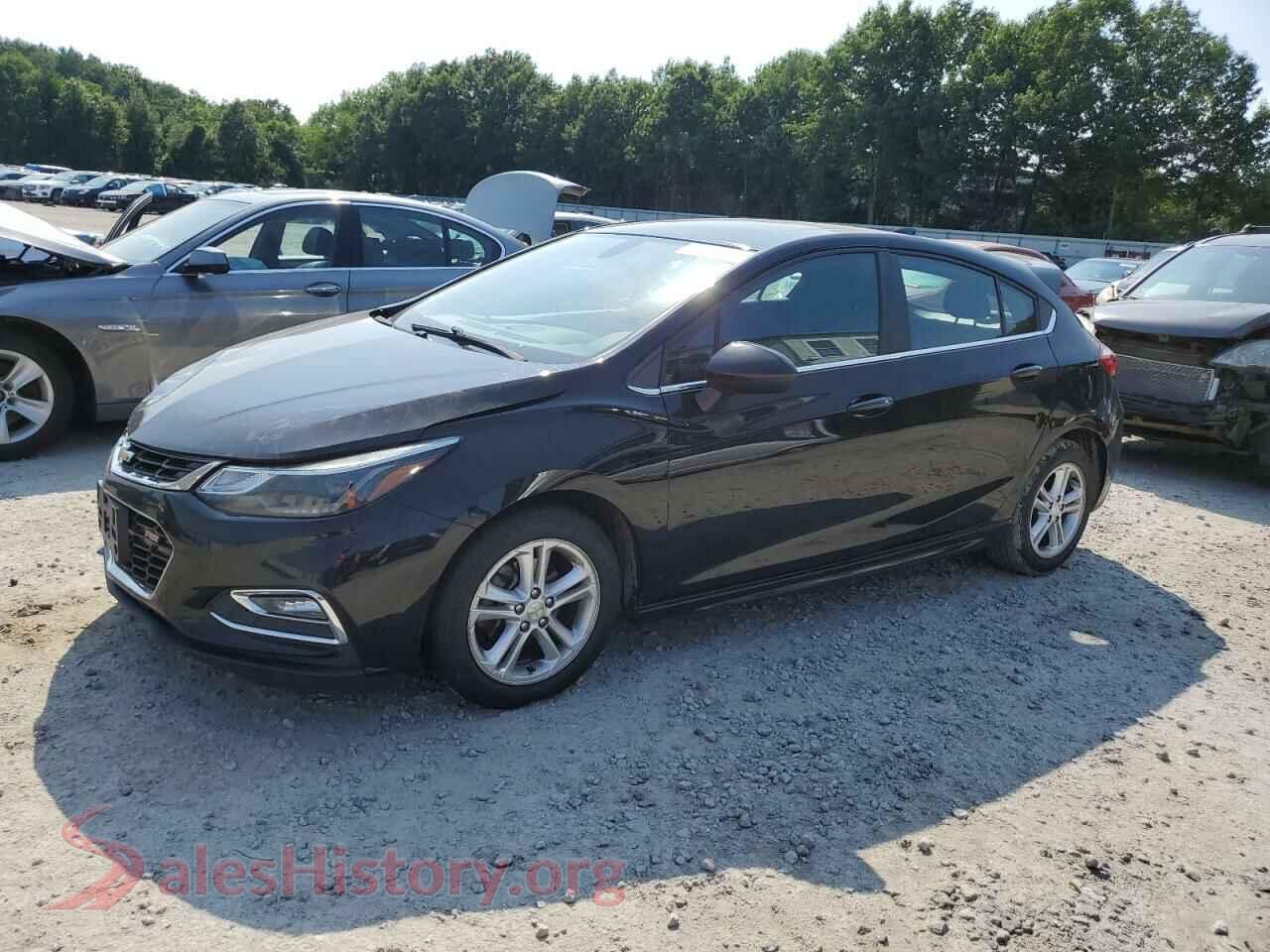 2017 CHEVROLET CRUZE — VIN 3G1BE6SMXHS584398